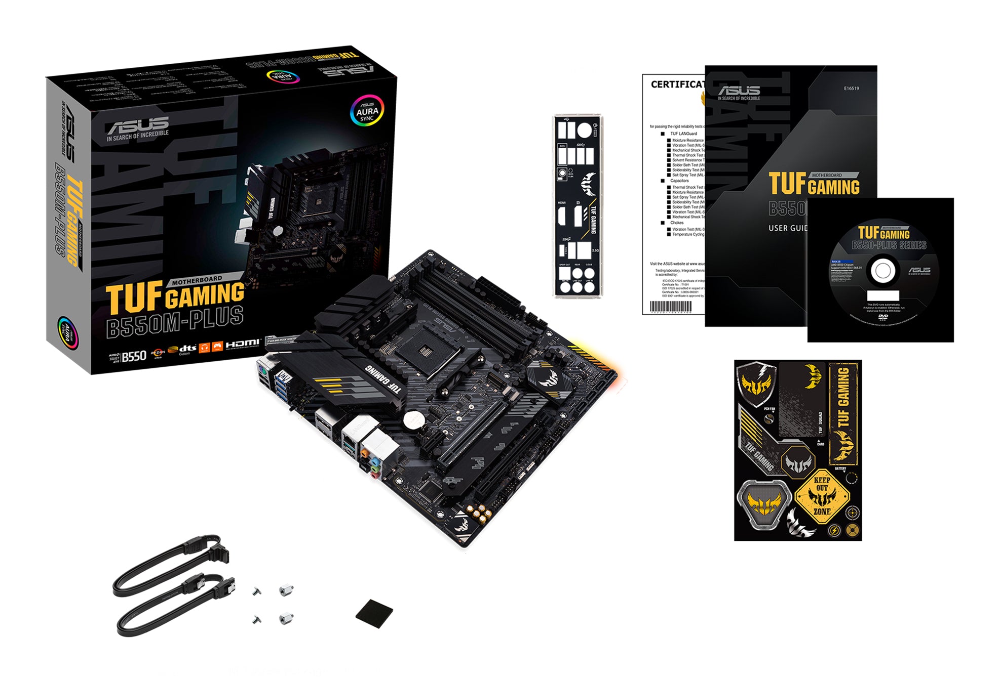 ASUS TUF GAMING B550M PLUS AMD B550 Emplacement AM4 micro ATX