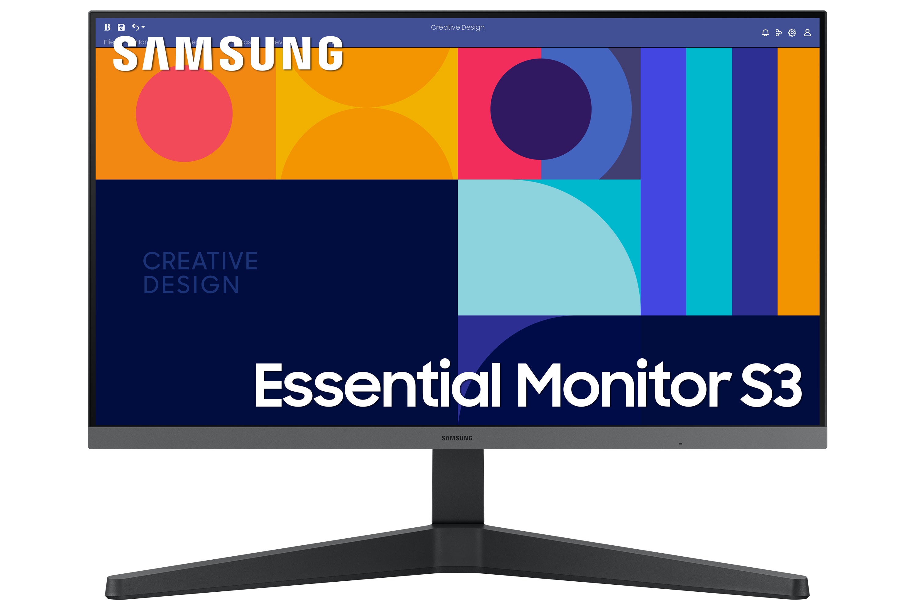 Samsung S33GC LED display 61 cm (24") 1920 x 1080 pixels Full HD Noir