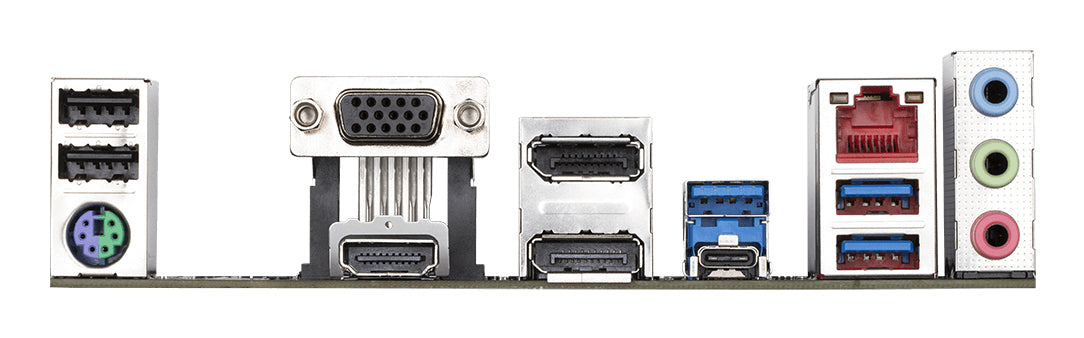 GIGABYTE B760M DS3H DDR4 Carte Mère - Prend en charge les processeurs Intel Core de 14e génération, VRM numérique 6+2+1 phases, jusqu'à 5333MHz DDR4 (OC), 2xPCIe 4.0 M.2, LAN 2.5GbE, USB 3.2 Gen2