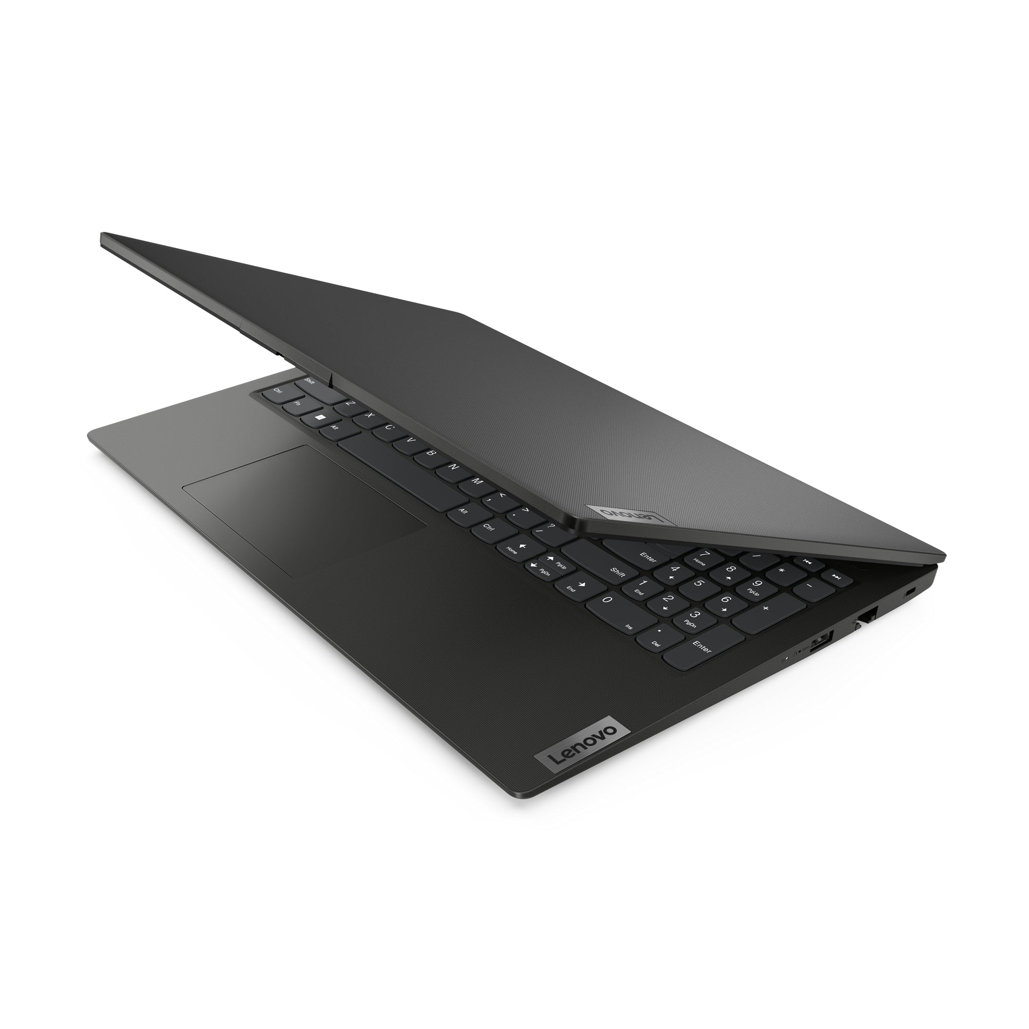 Lenovo V15 G4 AMN AMD Ryzen™ 5 7520U Ordinateur portable 39,6 cm (15.6") Full HD 16 Go LPDDR5-SDRAM 512 Go SSD Wi-Fi 5 (802.11ac) Windows 11 Pro Allemand Noir