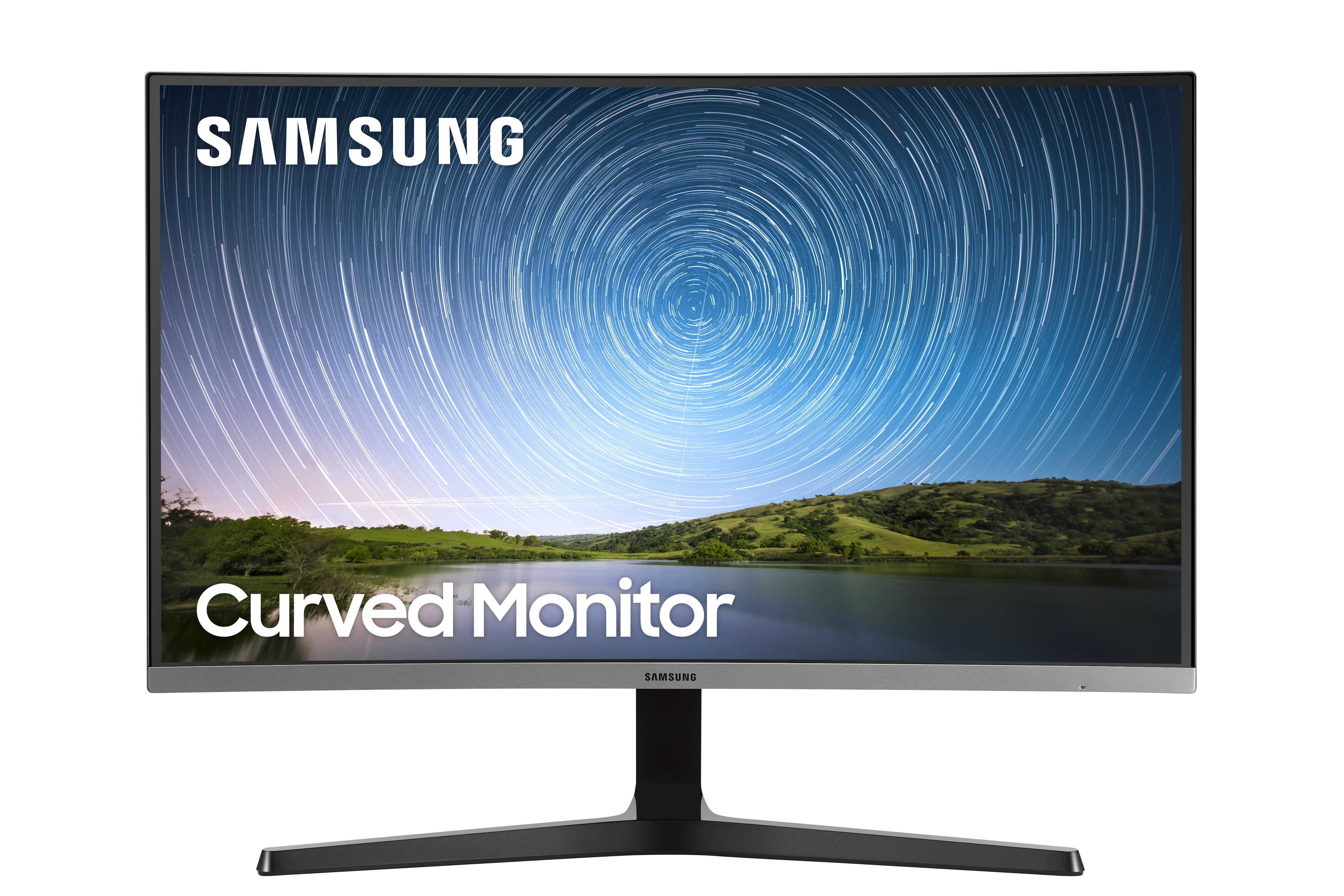 Samsung CR50 écran plat de PC 68,6 cm (27") 1920 x 1080 pixels Full HD LED Bleu, Gris
