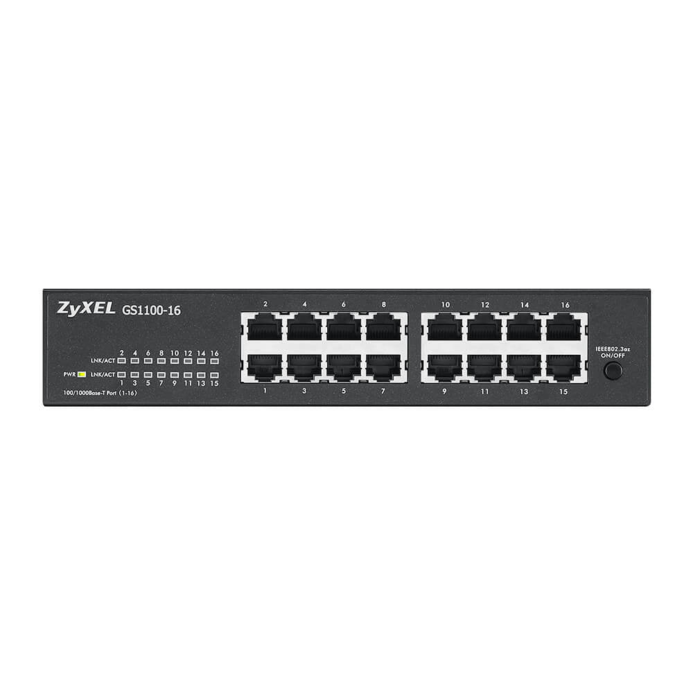 Zyxel GS1100-16 Non-géré Gigabit Ethernet (10/100/1000)