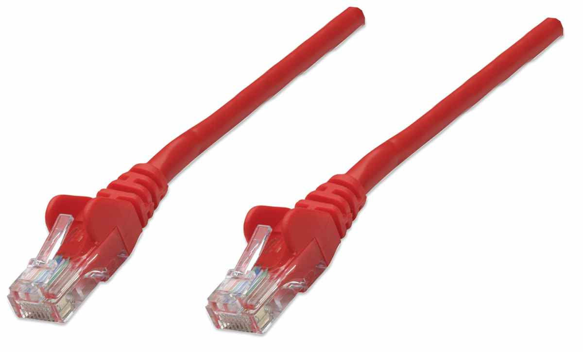 Intellinet 319843 câble de réseau Rouge 5 m Cat5e U/UTP (UTP)