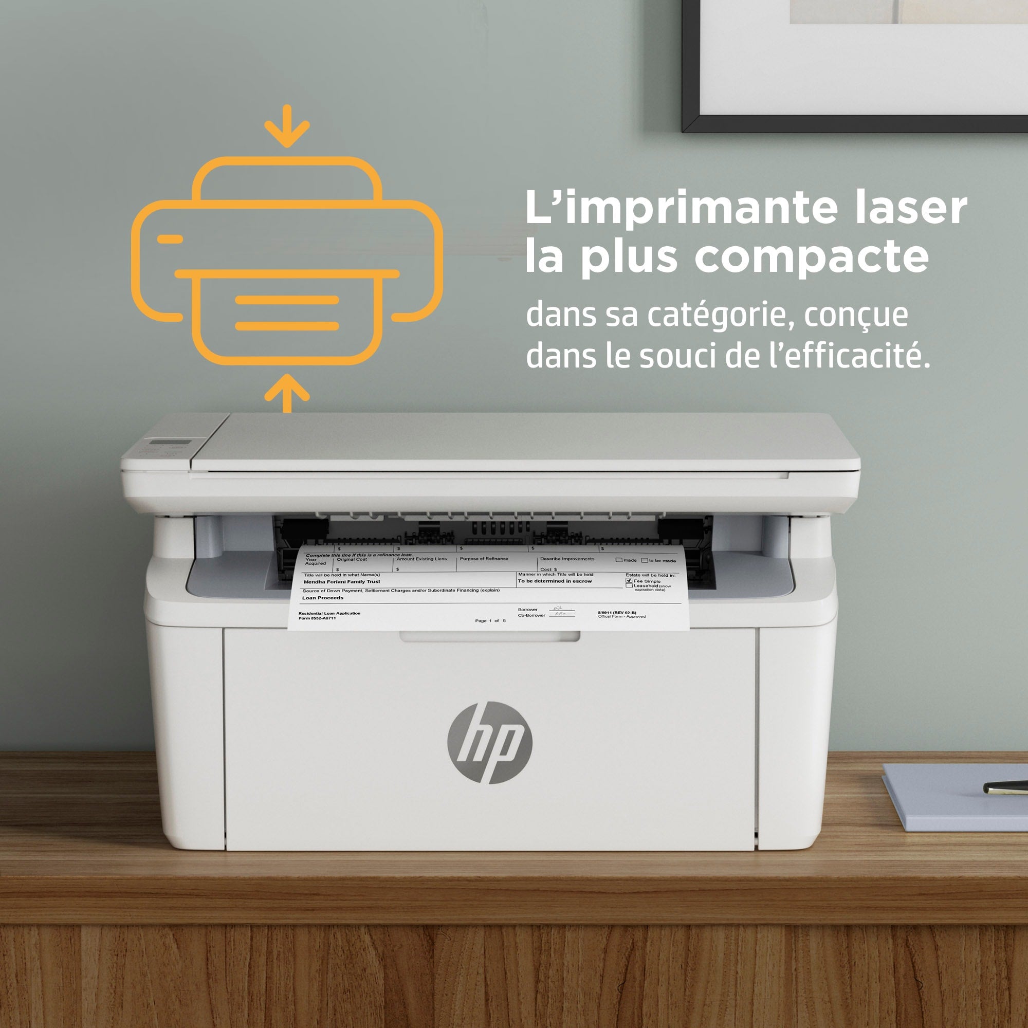 HP LaserJet MFP M140w Printer