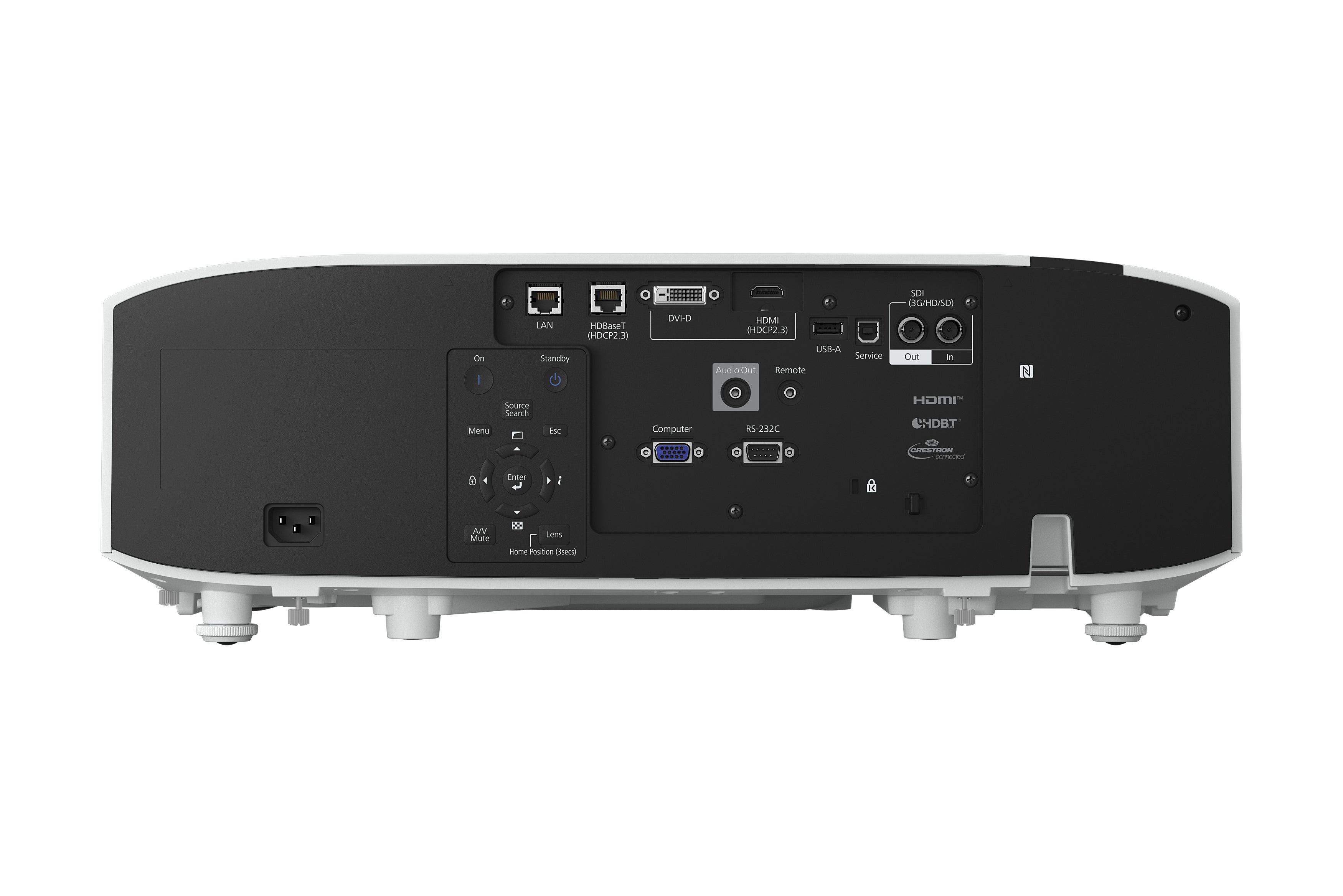 Epson EB-PU1007W Projecteur pour grandes salles 7000 ANSI lumens 3LCD WUXGA (1920x1200) Blanc