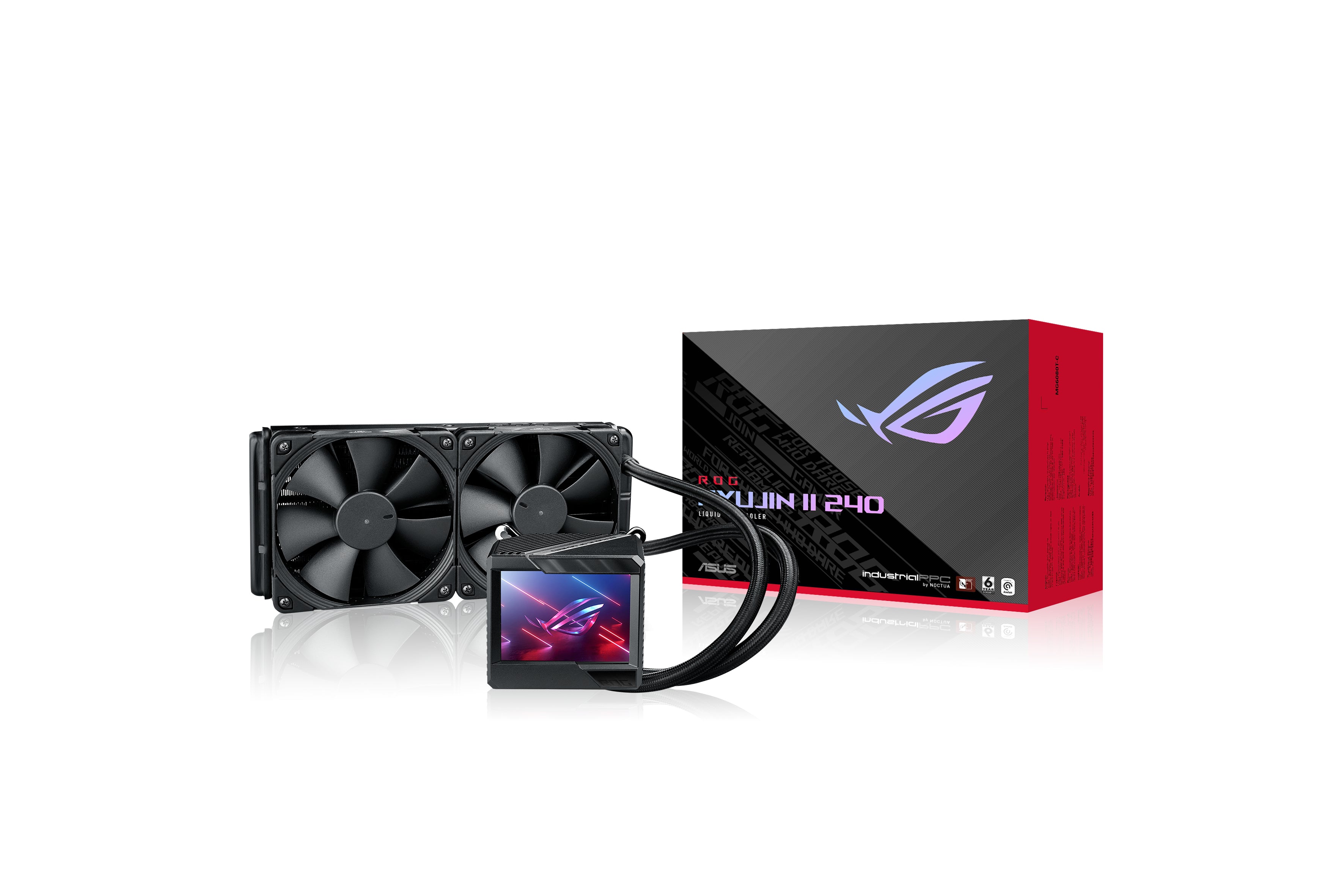 ASUS ROG RYUJIN II 240 Processeur Refroidisseur de liquide tout-en-un 12 cm Noir 1 pièce(s)