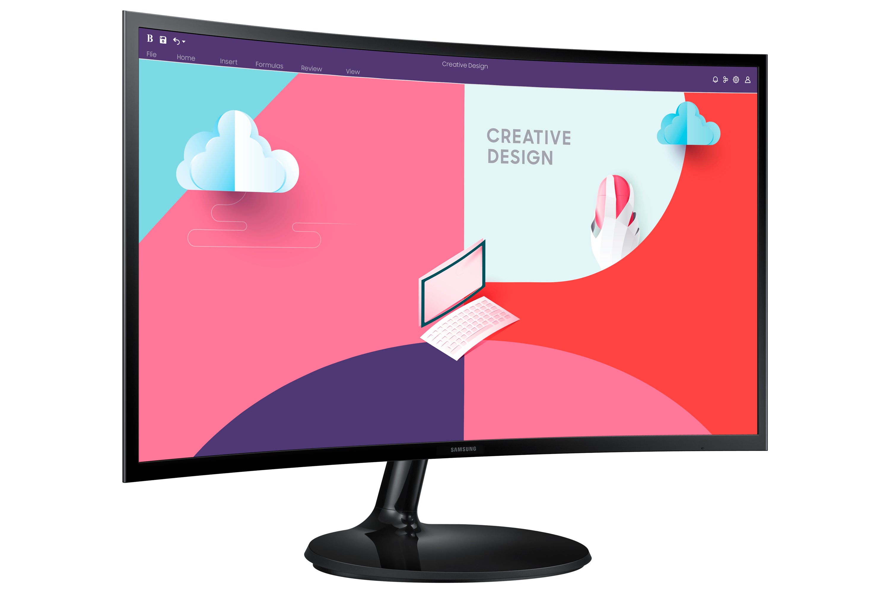 Samsung S36C écran plat de PC 61 cm (24") 1920 x 1080 pixels Full HD LCD Noir