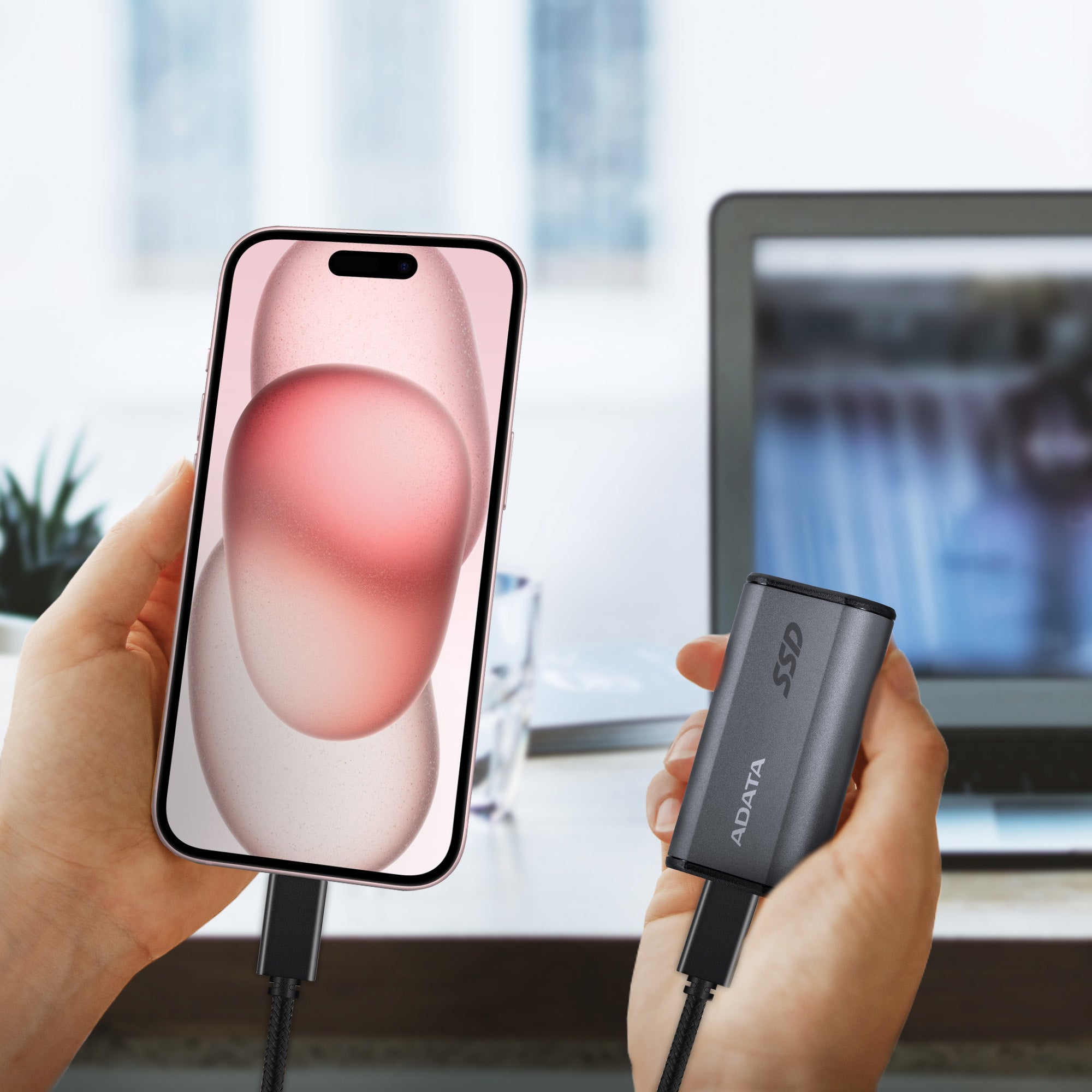 ADATA Elite SE880 4 To USB Type-C USB 3.2 Gen 2x2 Gris