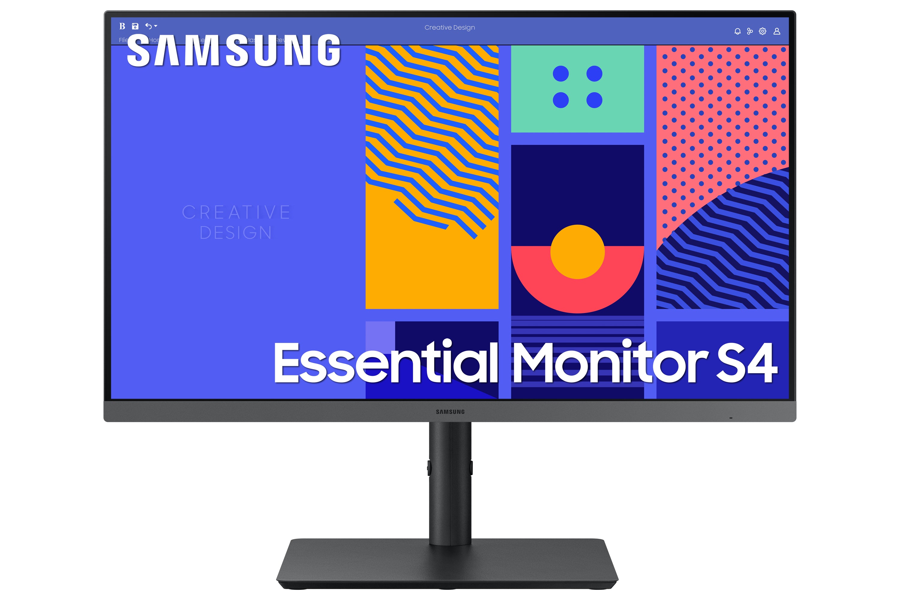 Samsung S43GC LED display 61 cm (24") 1920 x 1080 pixels Full HD Noir