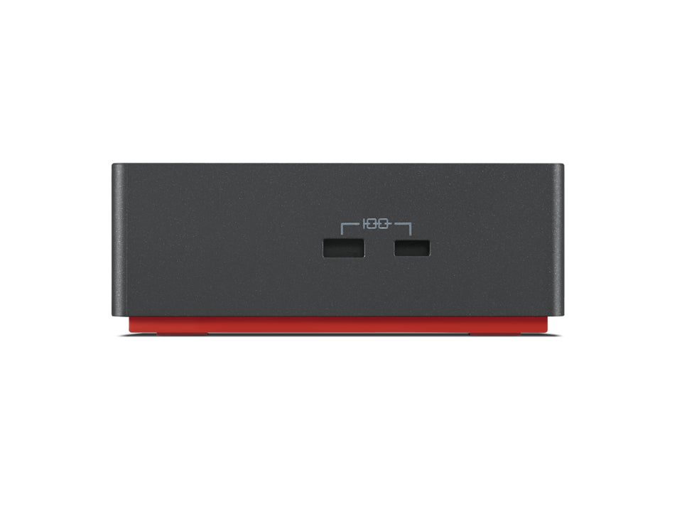 Lenovo 40B00300EU station d'accueil Avec fil Thunderbolt 4 Noir, Rouge