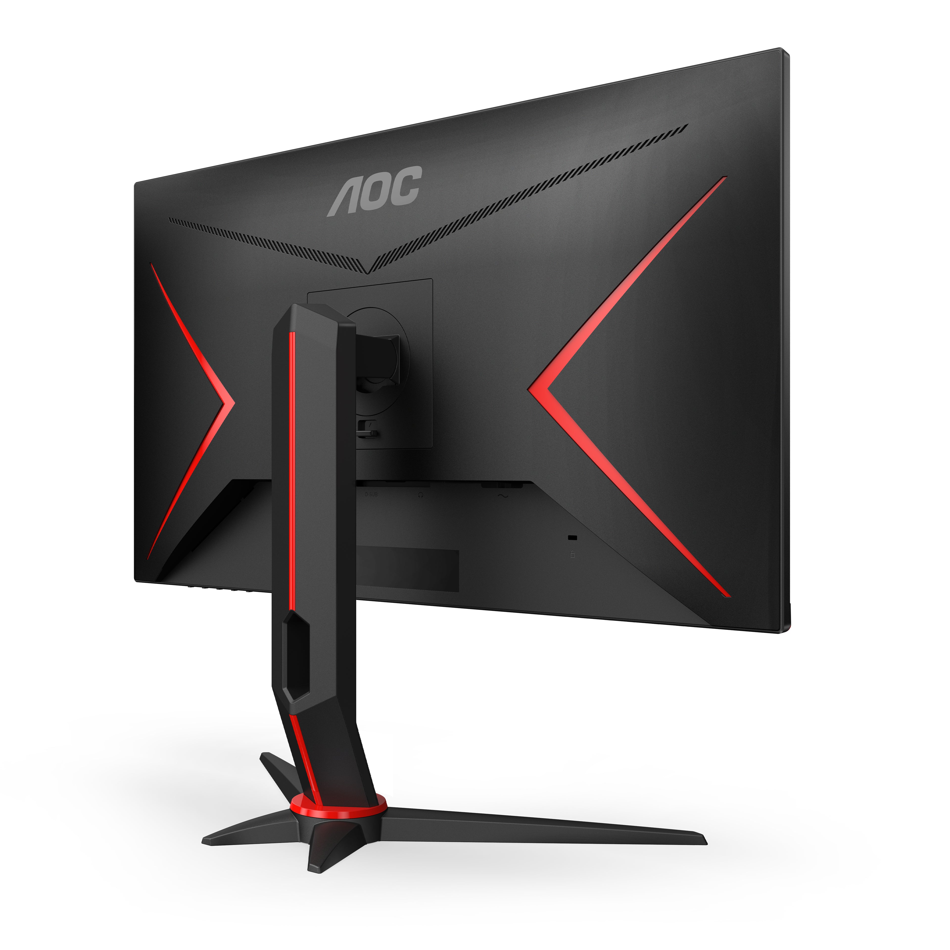 AOC G2 Q27G2U/BK écran plat de PC 68,6 cm (27") 2560 x 1440 pixels Quad HD LED Noir, Rouge