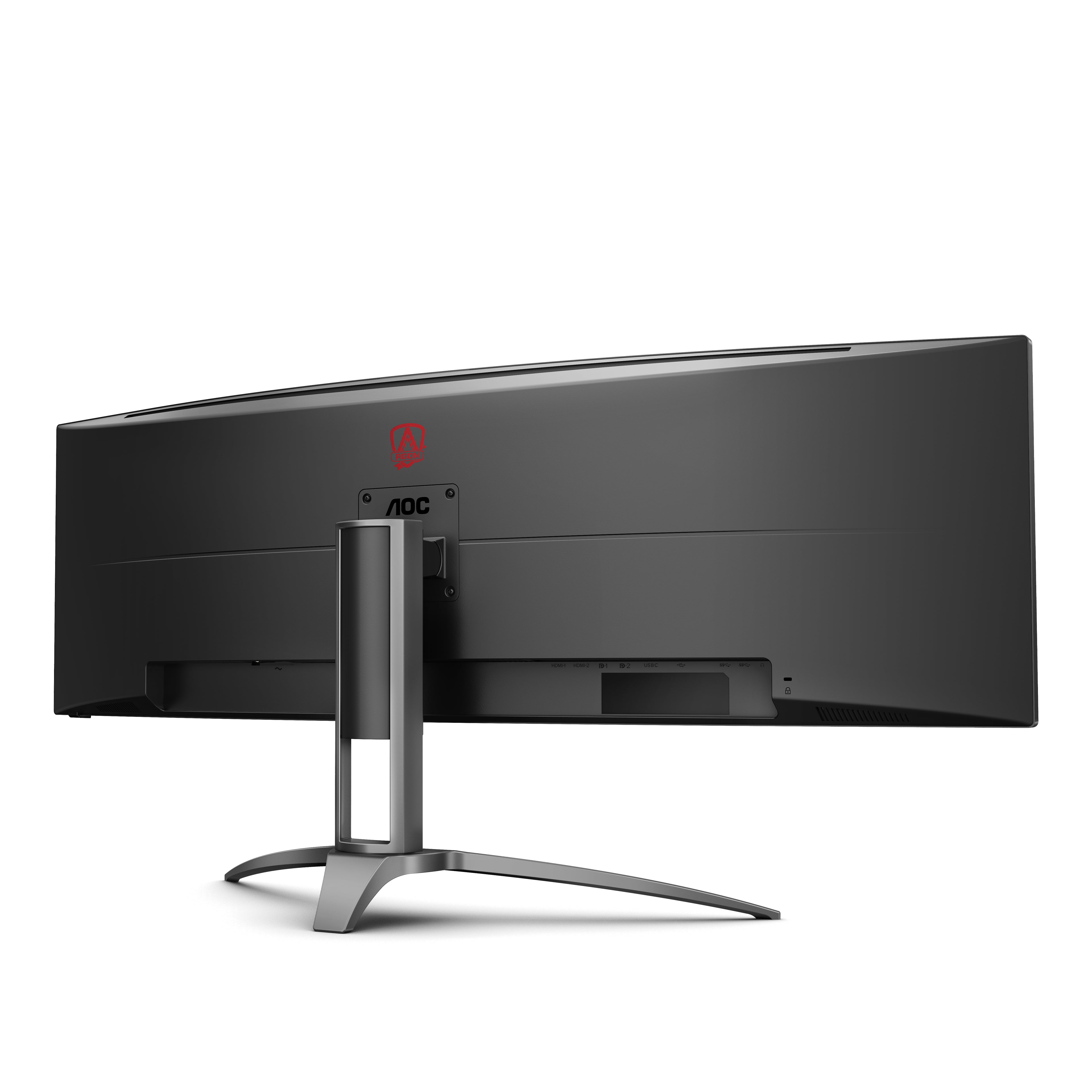 AOC B2 AG493UCX2 écran plat de PC 124 cm (48.8") 5120 x 1440 pixels Quad HD LED Noir