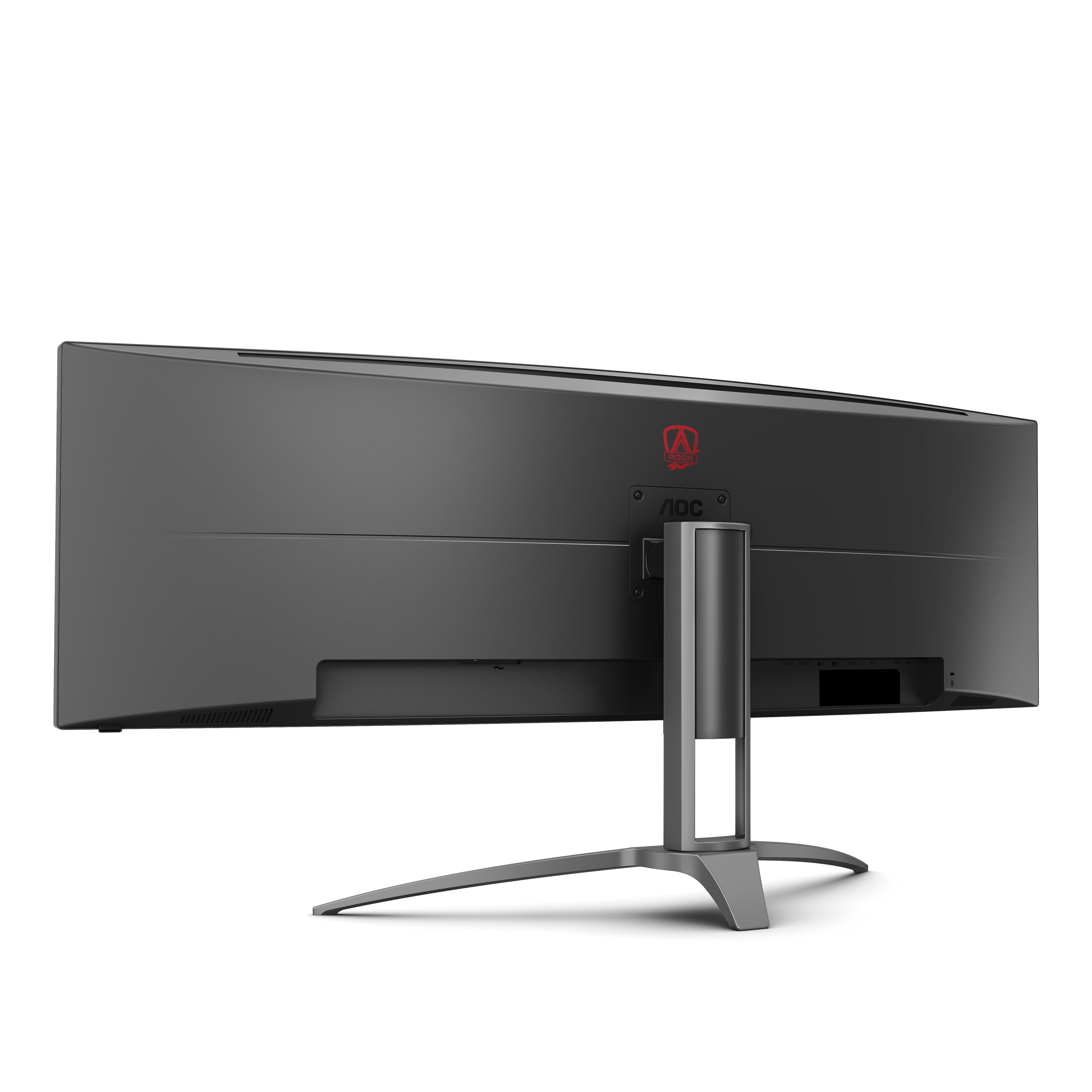 AOC B2 AG493UCX2 écran plat de PC 124 cm (48.8") 5120 x 1440 pixels Quad HD LED Noir