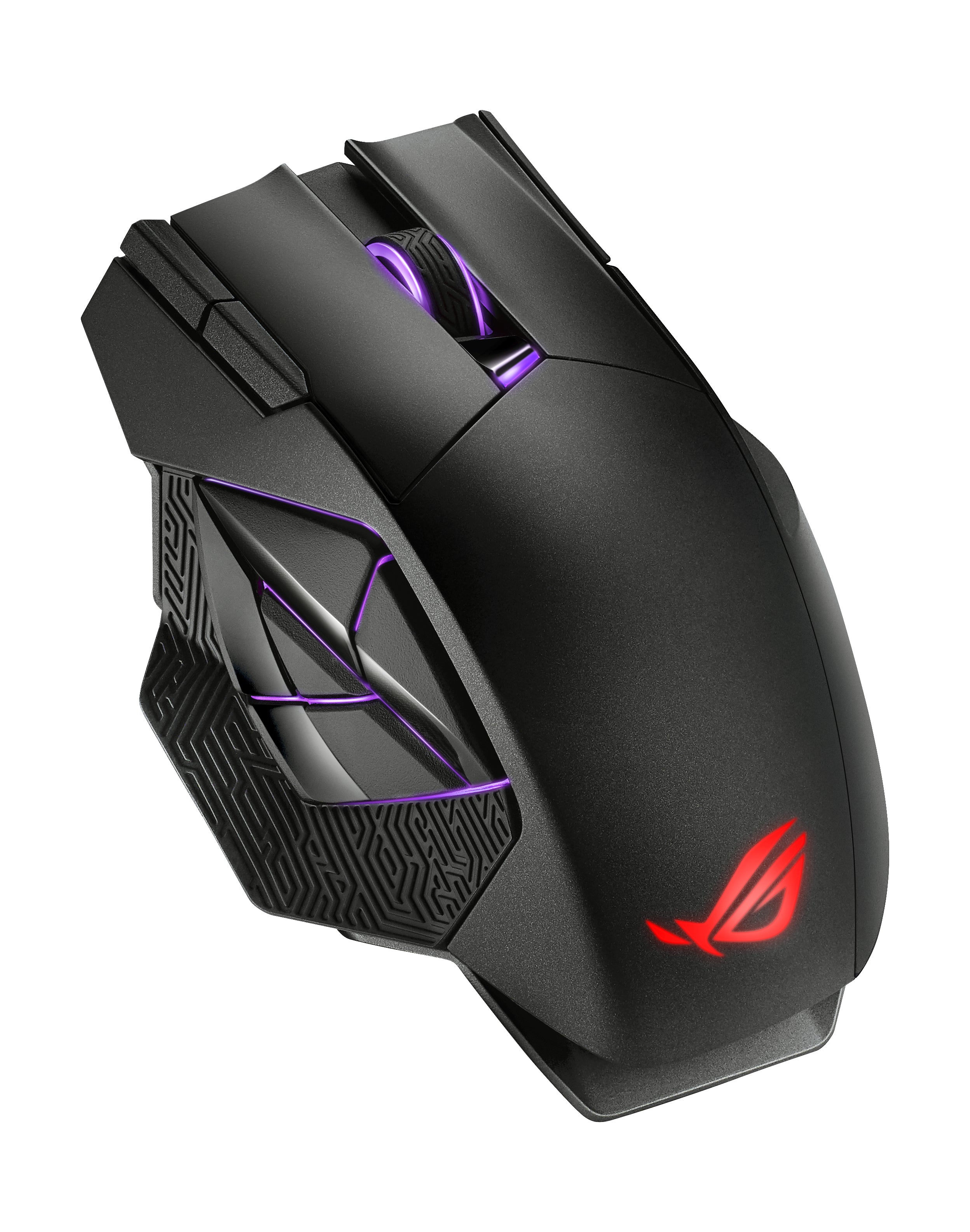 ASUS ROG Spatha X souris Gaming Droitier RF Wireless + USB Type-C Optique 19000 DPI