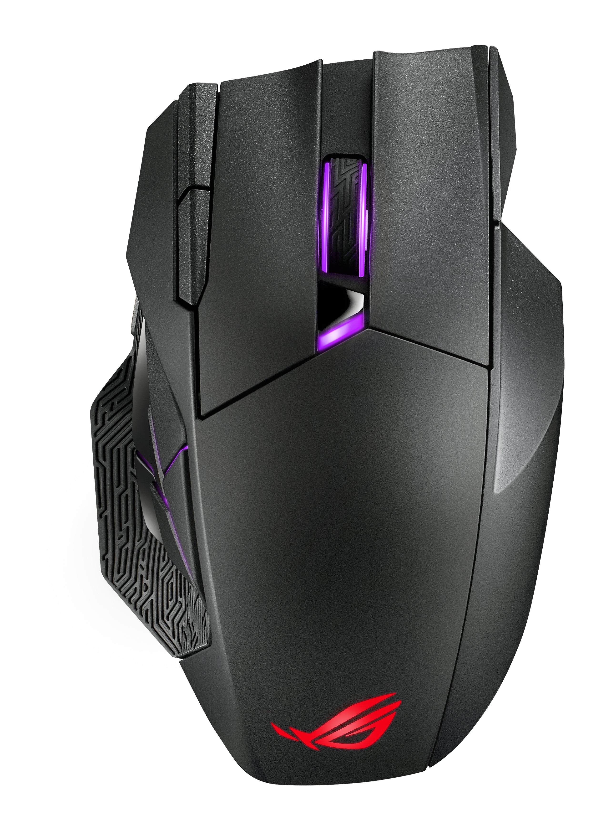 ASUS ROG Spatha X souris Gaming Droitier RF Wireless + USB Type-C Optique 19000 DPI