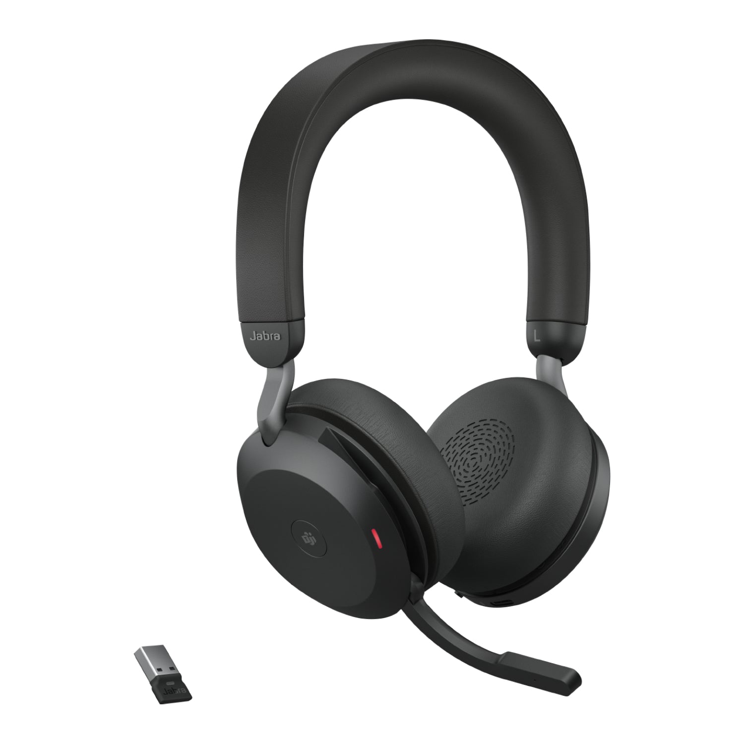 Jabra Evolve2 75 Casque Sans fil Arceau Bureau/Centre d'appels Bluetooth Socle de chargement Noir