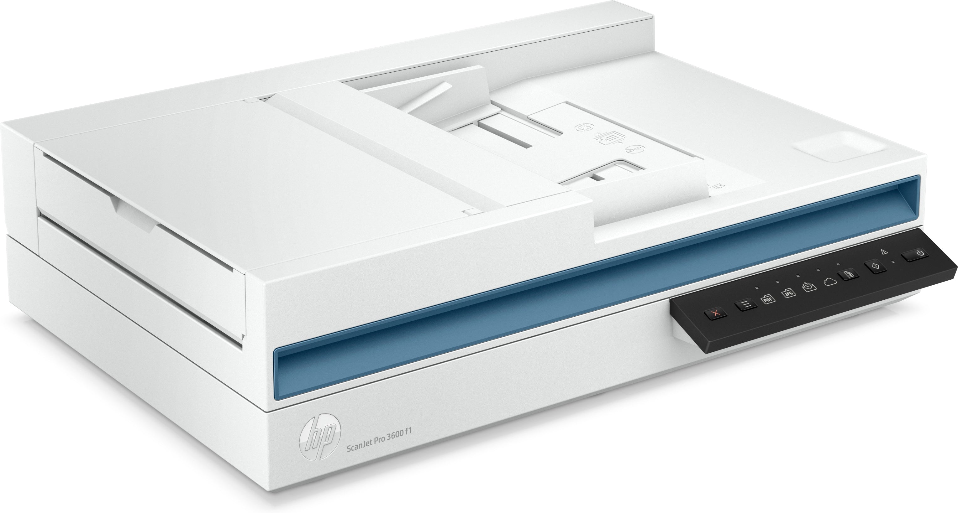 HP Scanjet Pro 3600 f1 Numériseur à plat et adf 1200 x 1200 DPI A4 Blanc
