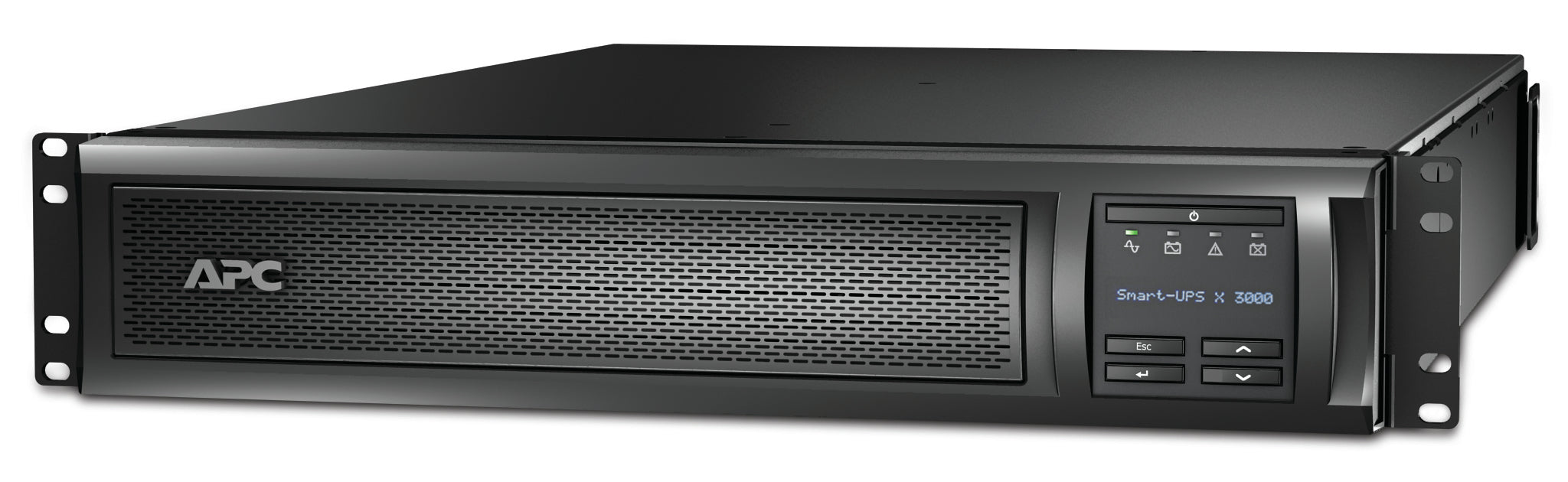 APC Smart-UPS X SMX3000RMHV2UNC - 3000VA, 8x C13 + 1x C19 sortie, USB, runtime extensible, NMC