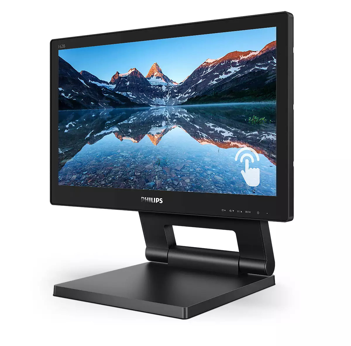 Philips 162B9T/00 écran plat de PC 39,6 cm (15.6") 1366 x 768 pixels HD LCD Écran tactile Noir