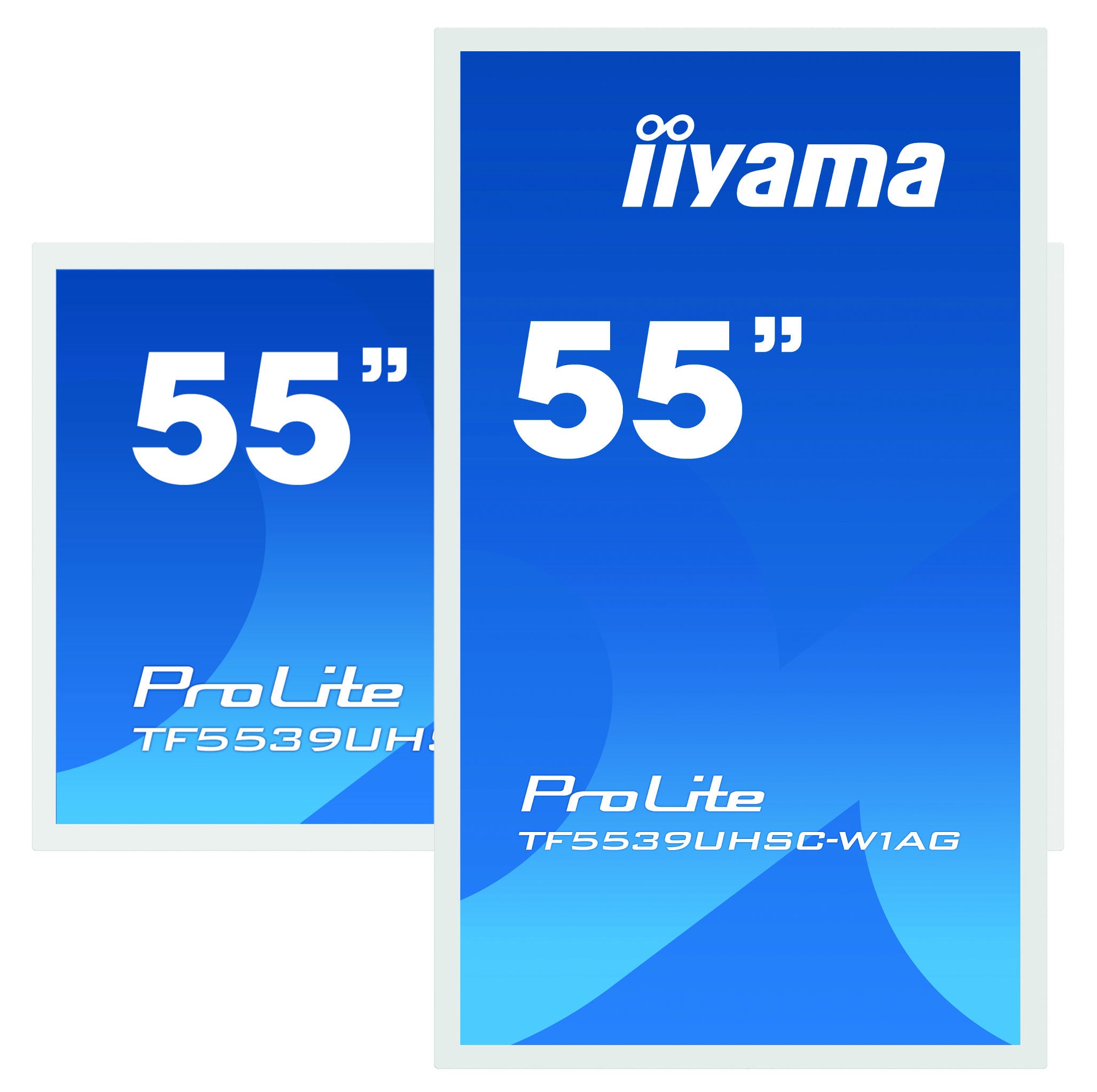 iiyama ProLite TF5539UHSC-W1AG écran plat de PC 139,7 cm (55") 3840 x 2160 pixels 4K Ultra HD LED Écran tactile Multi-utilisateur Blanc