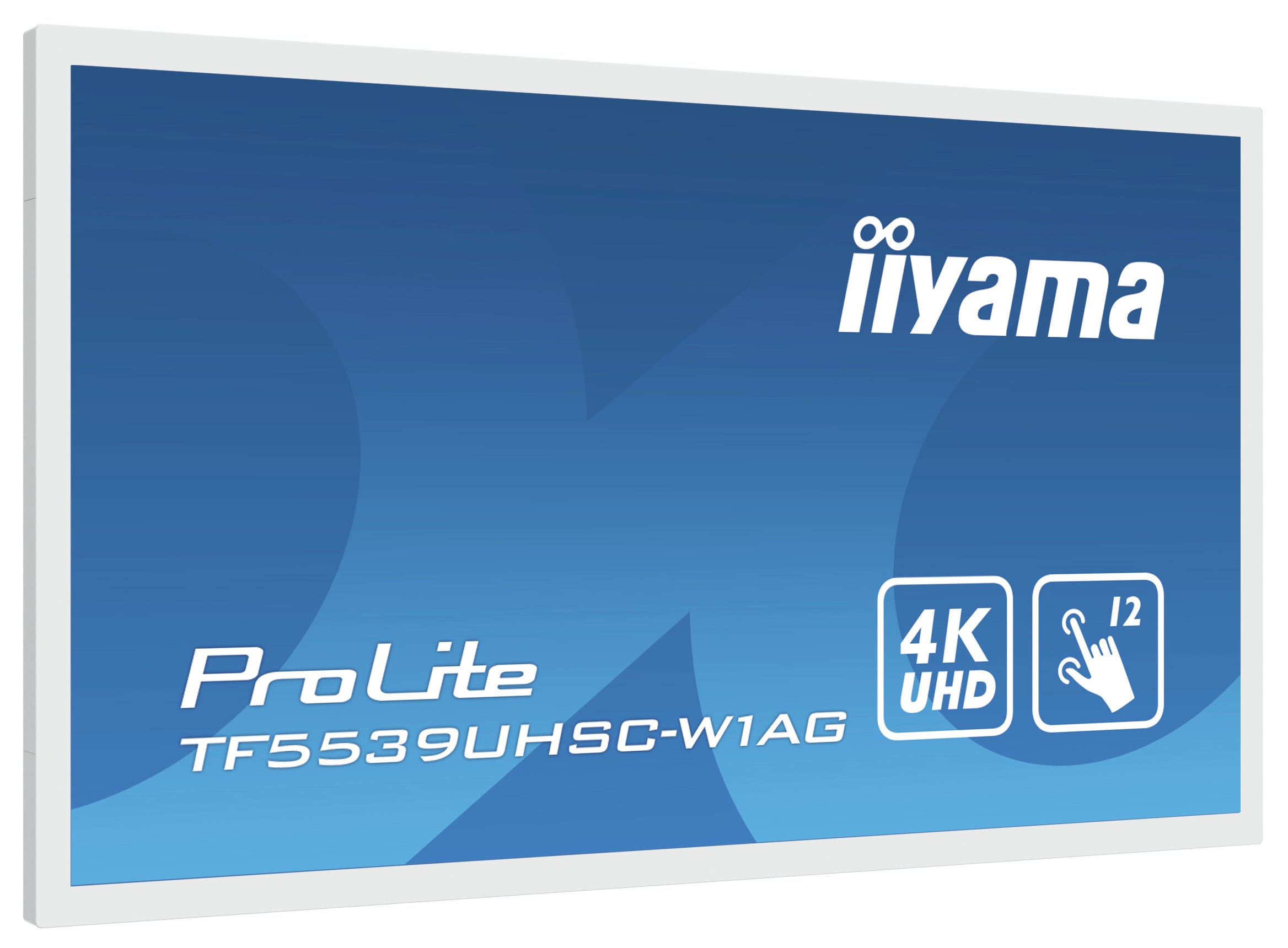 iiyama ProLite TF5539UHSC-W1AG écran plat de PC 139,7 cm (55") 3840 x 2160 pixels 4K Ultra HD LED Écran tactile Multi-utilisateur Blanc
