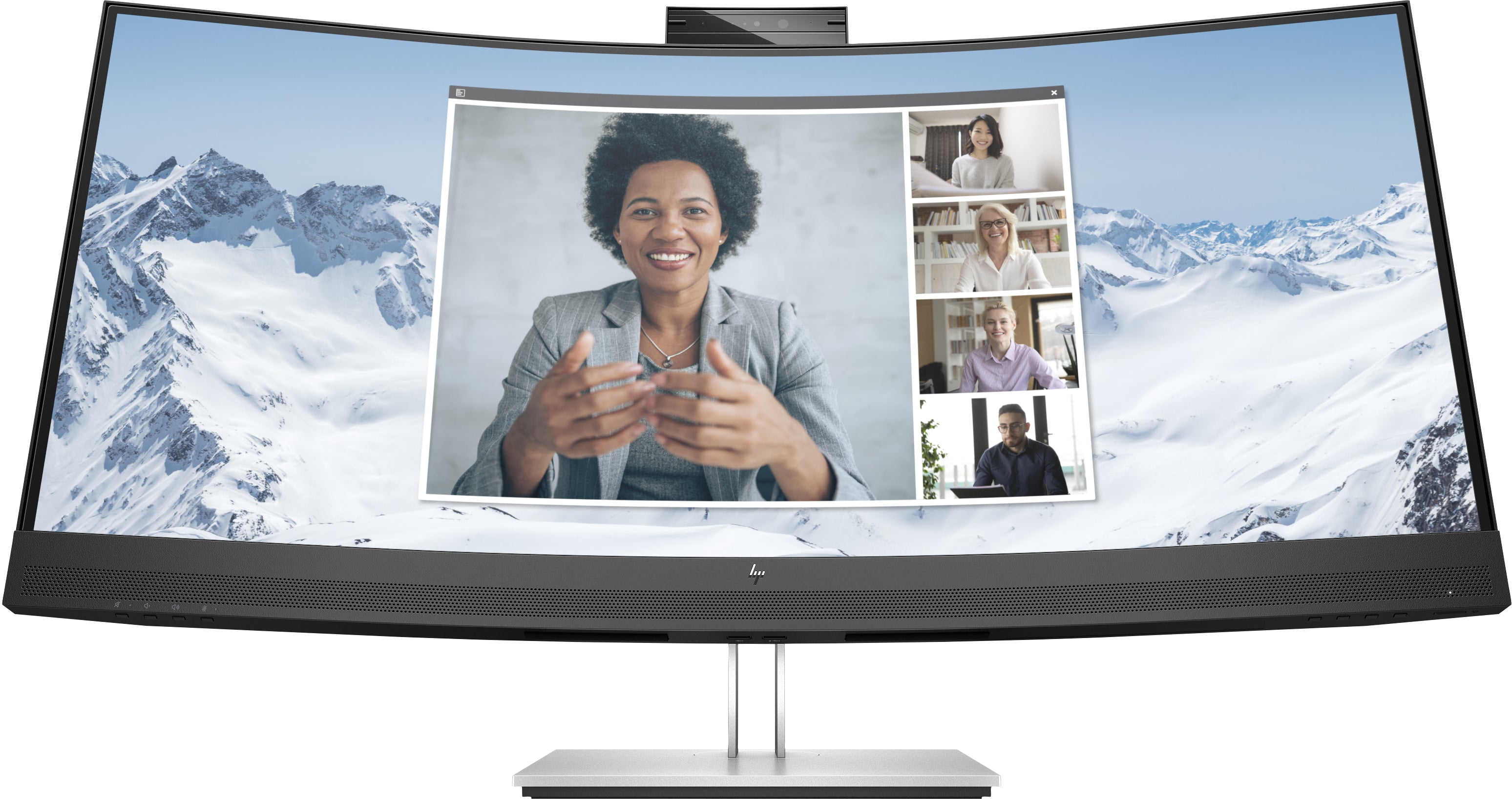 HP Écran de conférence E34m G4 WQHD Incurvé Port USB-C