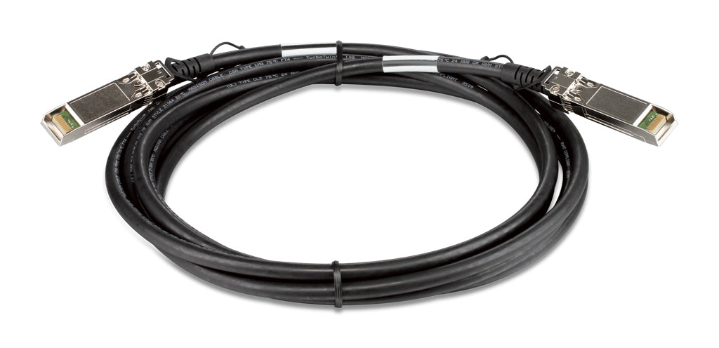 D-Link DEM-CB300S câble InfiniBand et à fibres optiques 3 m SFP+ Noir