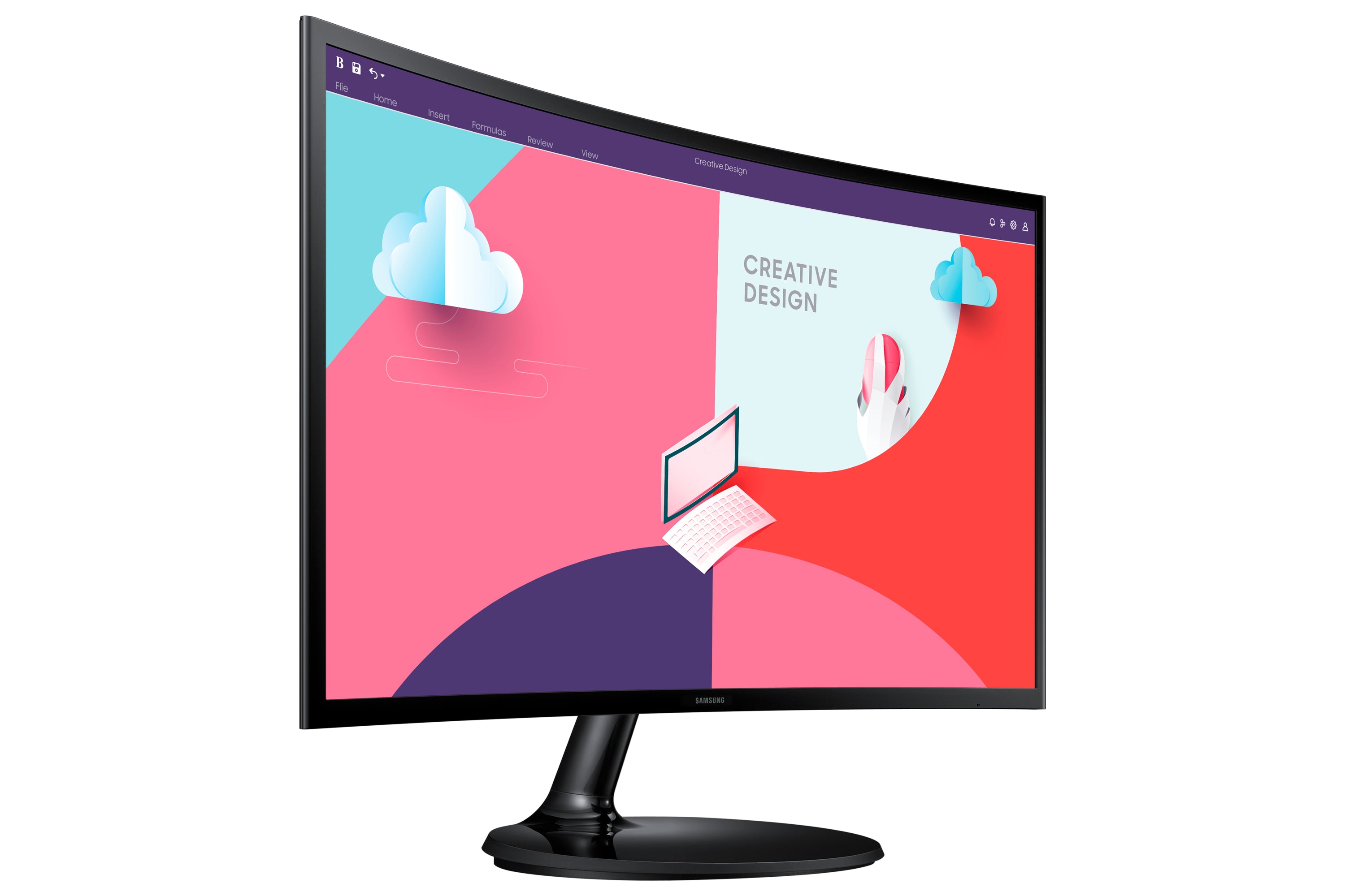 Samsung S36C LED display 61 cm (24") 1920 x 1080 pixels Full HD Noir