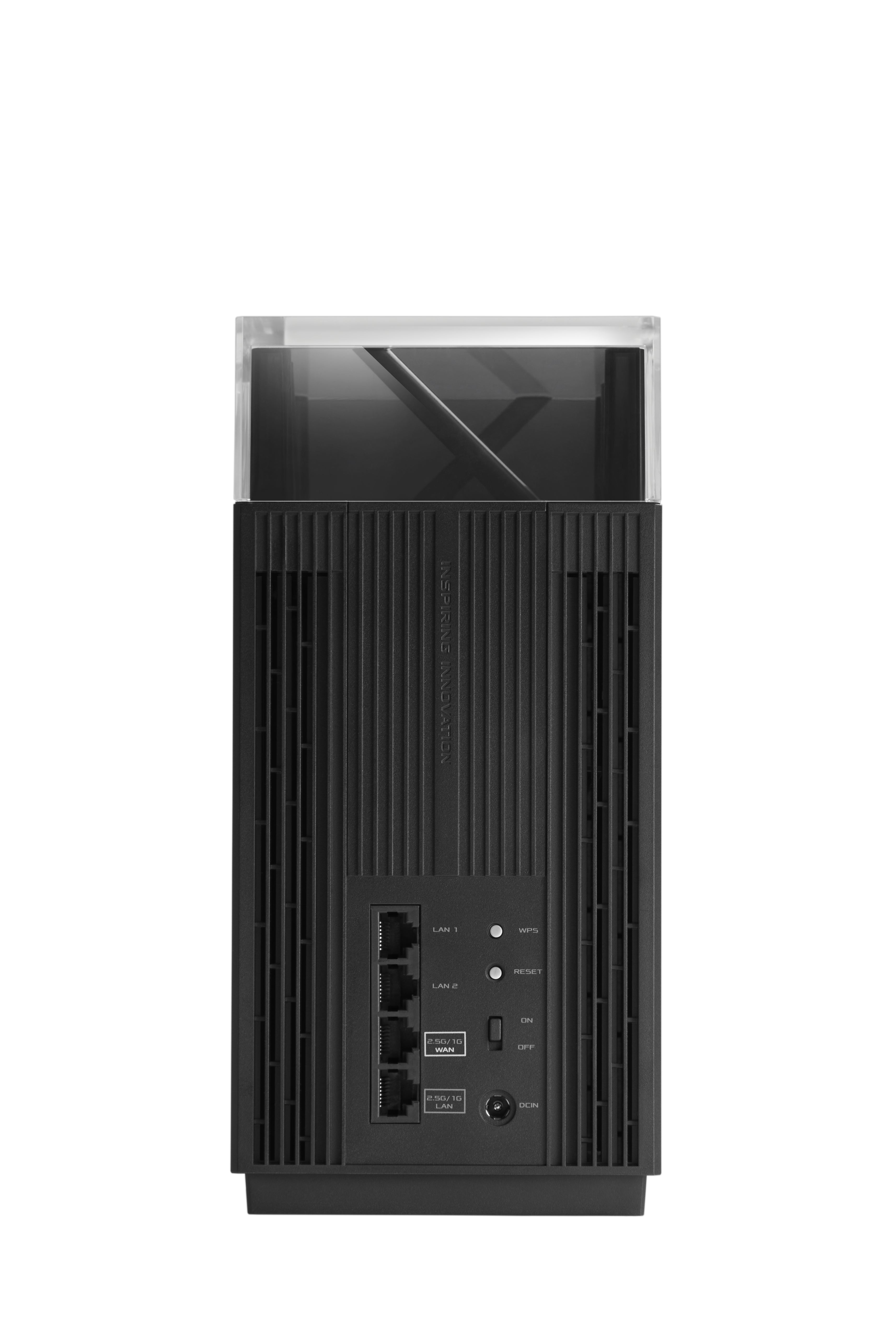 ASUS ZenWiFi Pro ET12 Tri-bande (2,4 GHz / 5 GHz / 6 GHz) Wi-Fi 6E (802.11ax) Noir 3 Interne