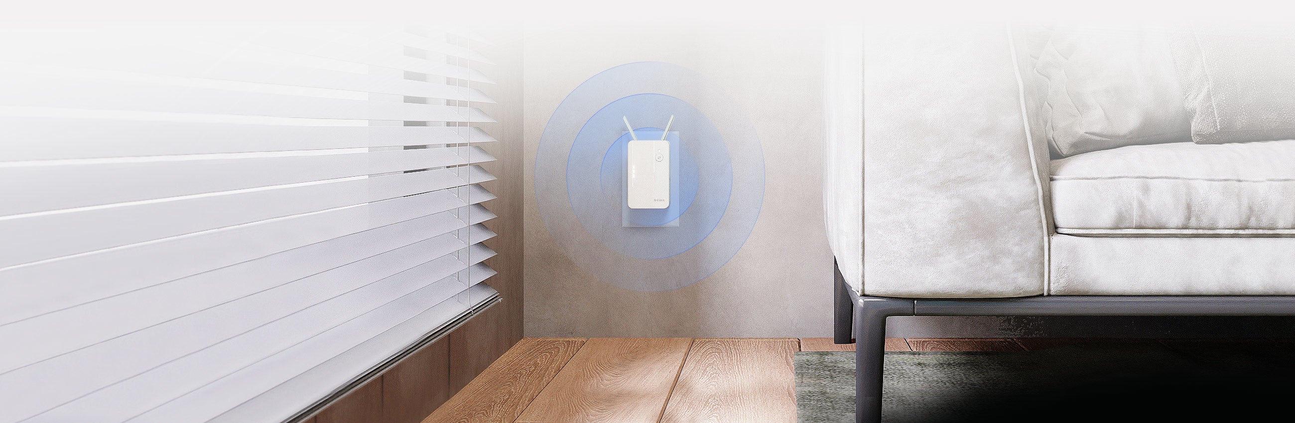 D-Link E15/E prolongateur réseau Émetteur réseau Blanc 10, 100, 1000 Mbit/s