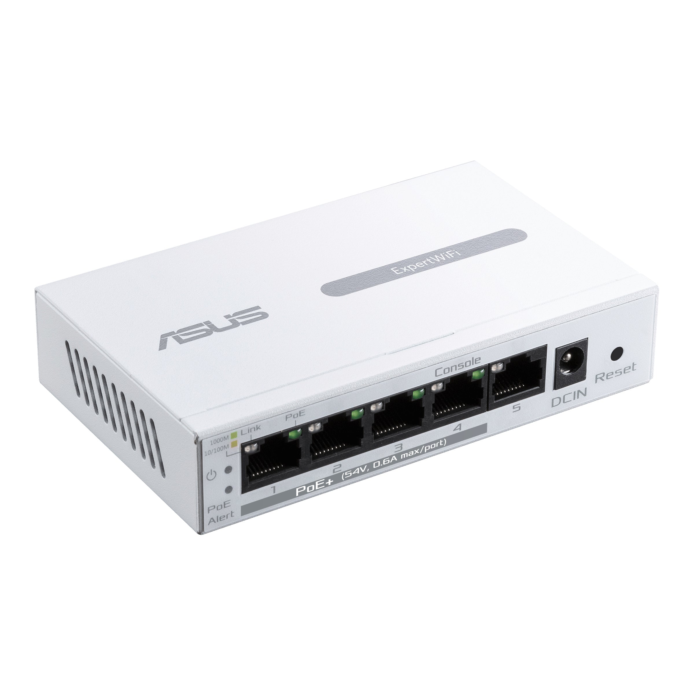 ASUS ExpertWiFi EBP15 Géré Gigabit Ethernet (10/100/1000) Connexion Ethernet, supportant l'alimentation via ce port (PoE) Blanc
