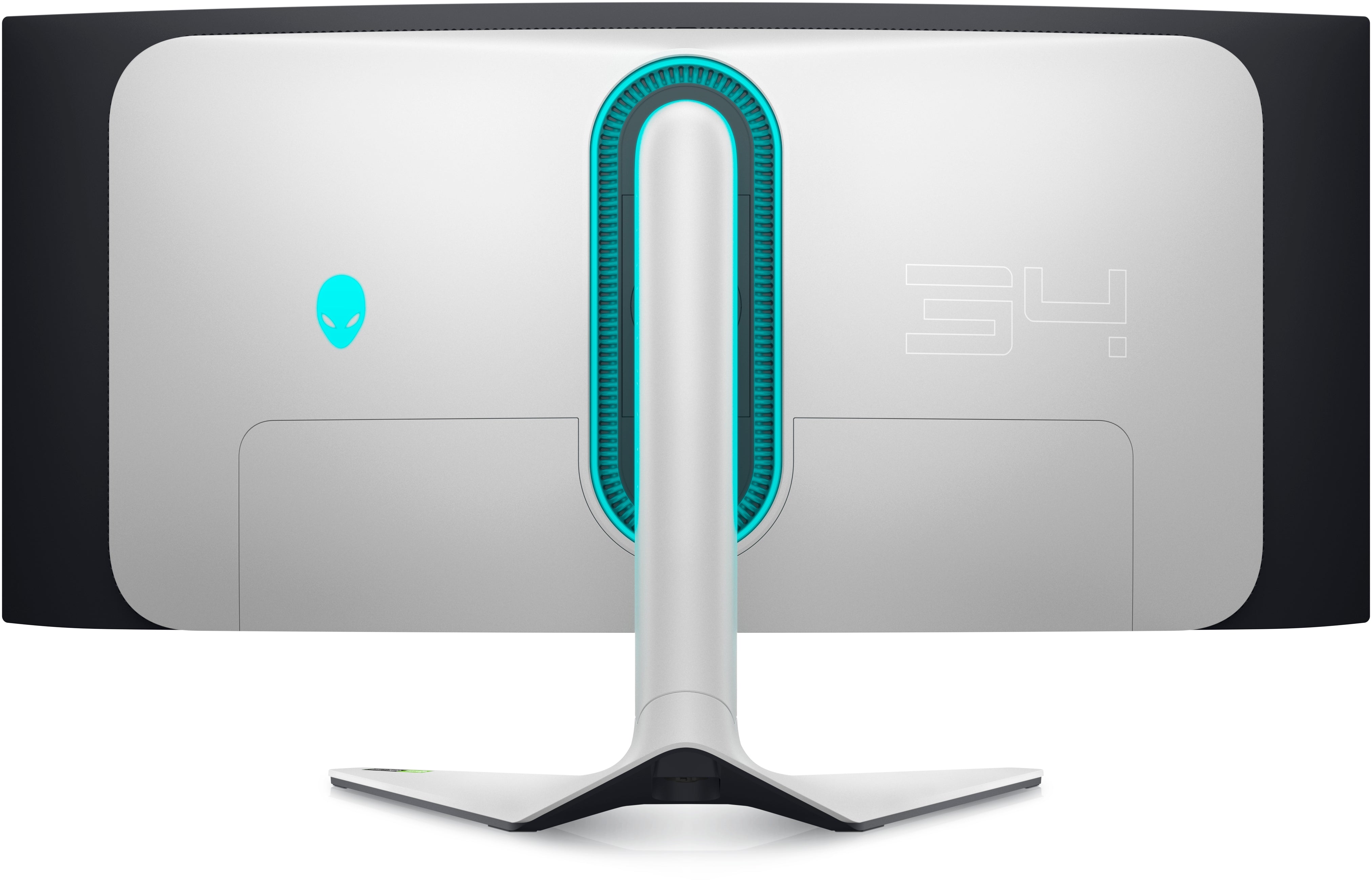 Alienware AW3423DW LED display 86,8 cm (34.2") 3440 x 1440 pixels Quad HD OLED Blanc, Noir