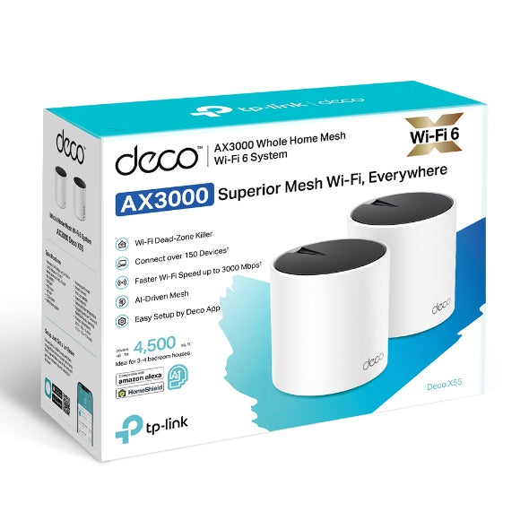 TP-Link AX3000 Bi-bande (2,4 GHz / 5 GHz) Wi-Fi 6 (802.11ax) Blanc 3 Interne