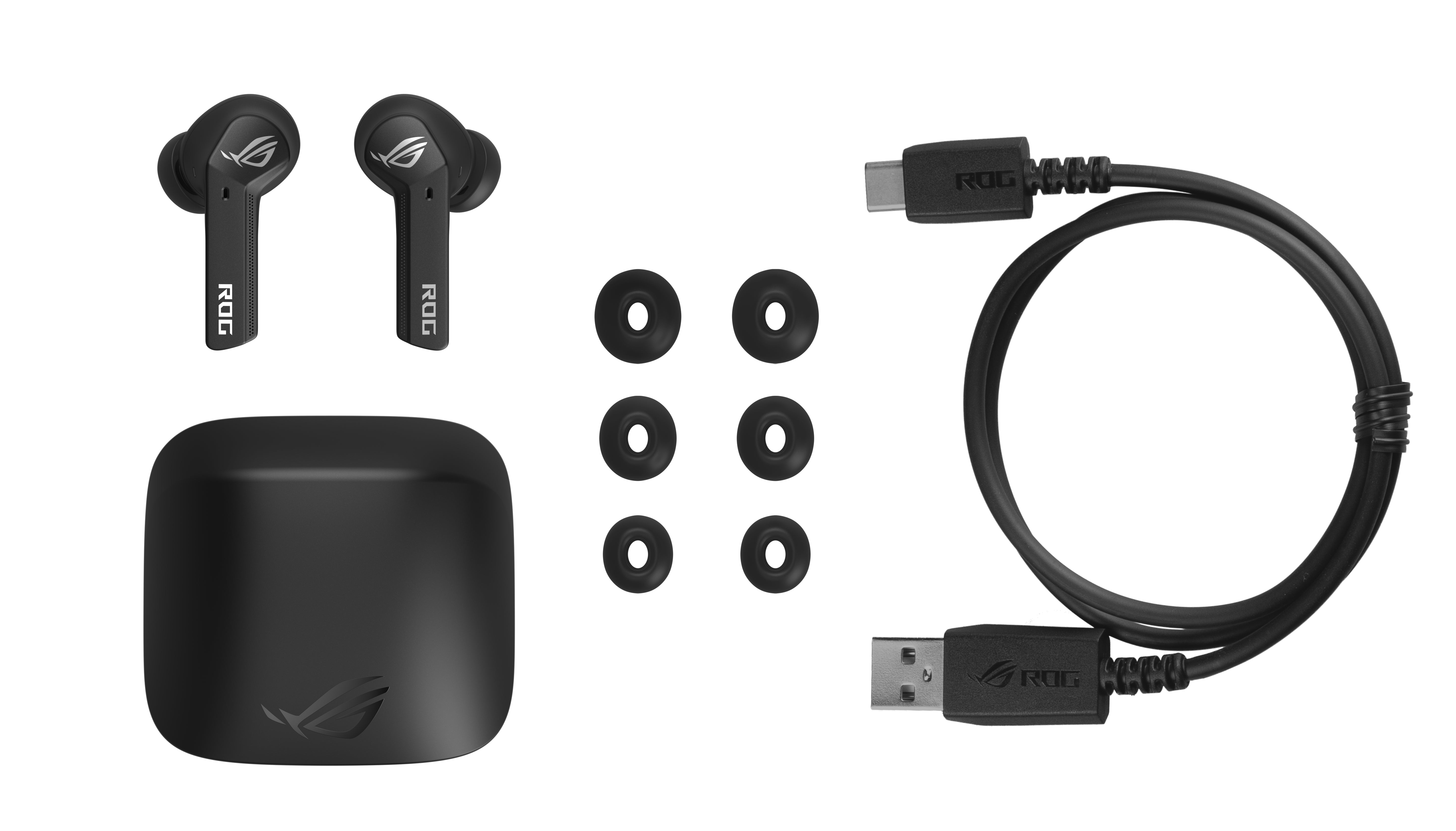 ASUS ROG Cetra True Wireless Écouteurs True Wireless Stereo (TWS) Ecouteurs Jouer Bluetooth Noir