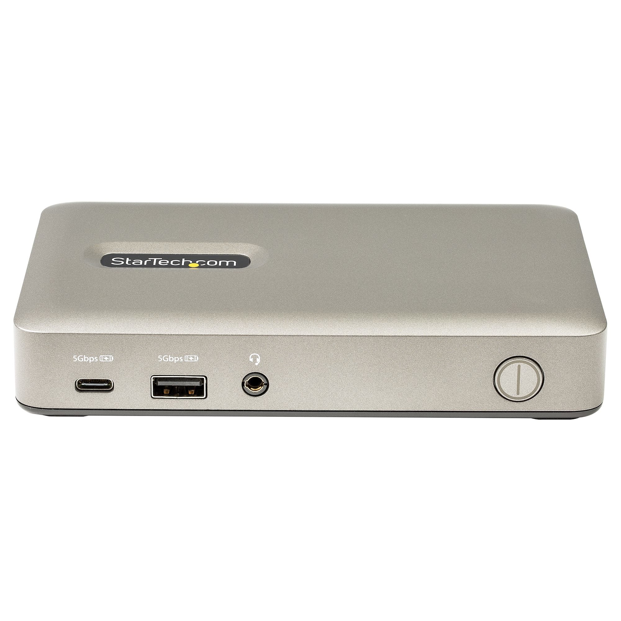 StarTech.com Dock USB C - USB-C vers DisplayPort 4K 30Hz ou VGA - Chargement USB Power Delivery 65W - Hub USB 3.1 Gen 1 à 4 ports - Station d'accueil universelle USB-C pour ordinateur portable avec Ethernet