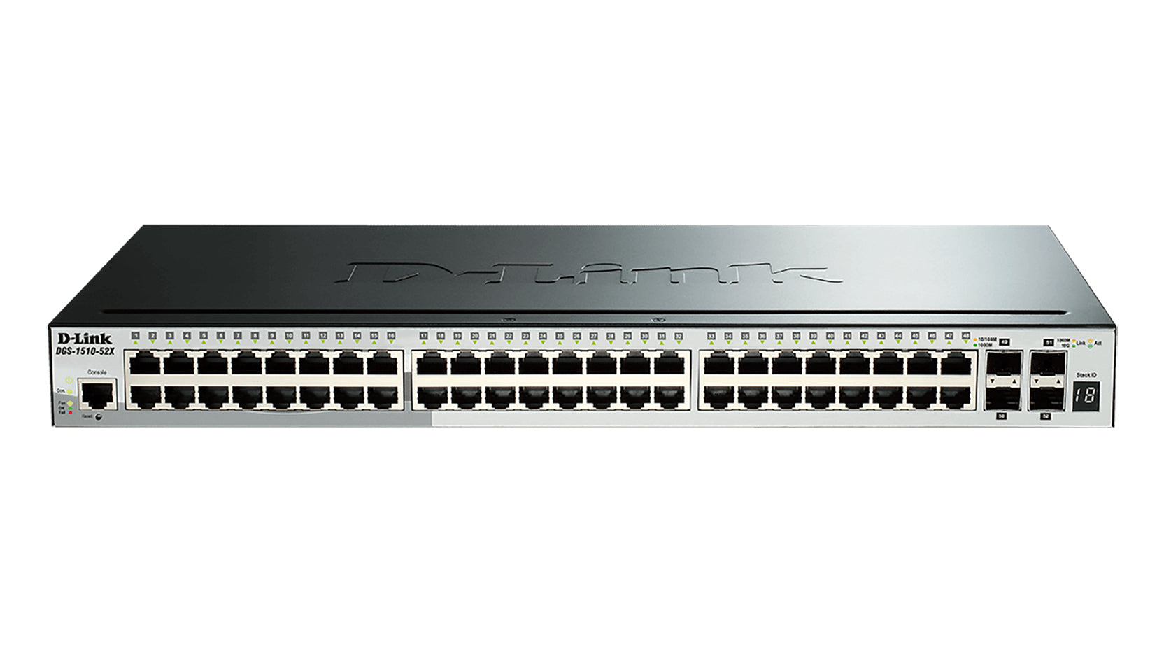 D-Link DGS-1510-20/E commutateur réseau Géré L2/L3 Gigabit Ethernet (10/100/1000) 1U Gris