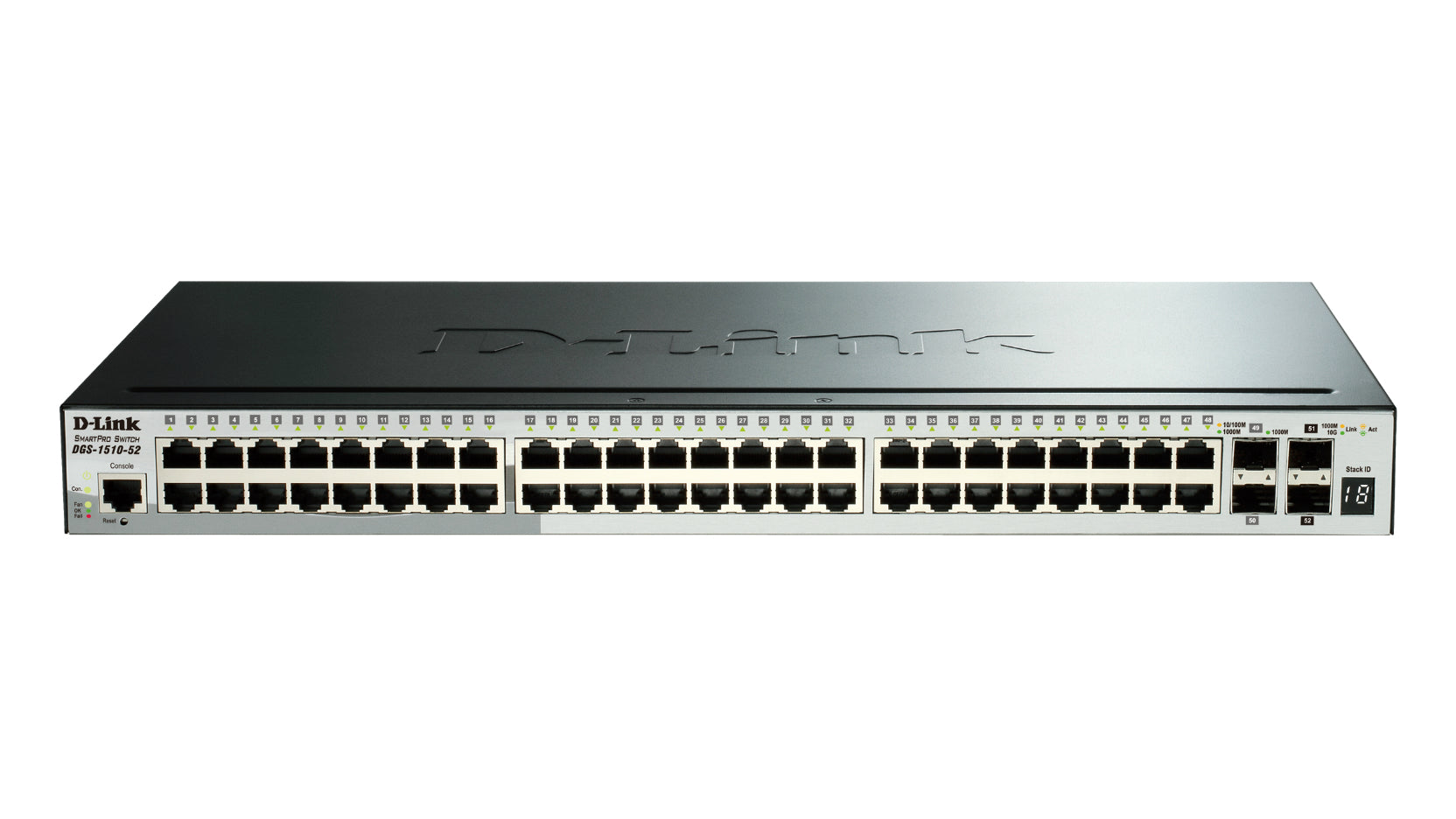 D-Link DGS-1510-20/E commutateur réseau Géré L2/L3 Gigabit Ethernet (10/100/1000) 1U Gris