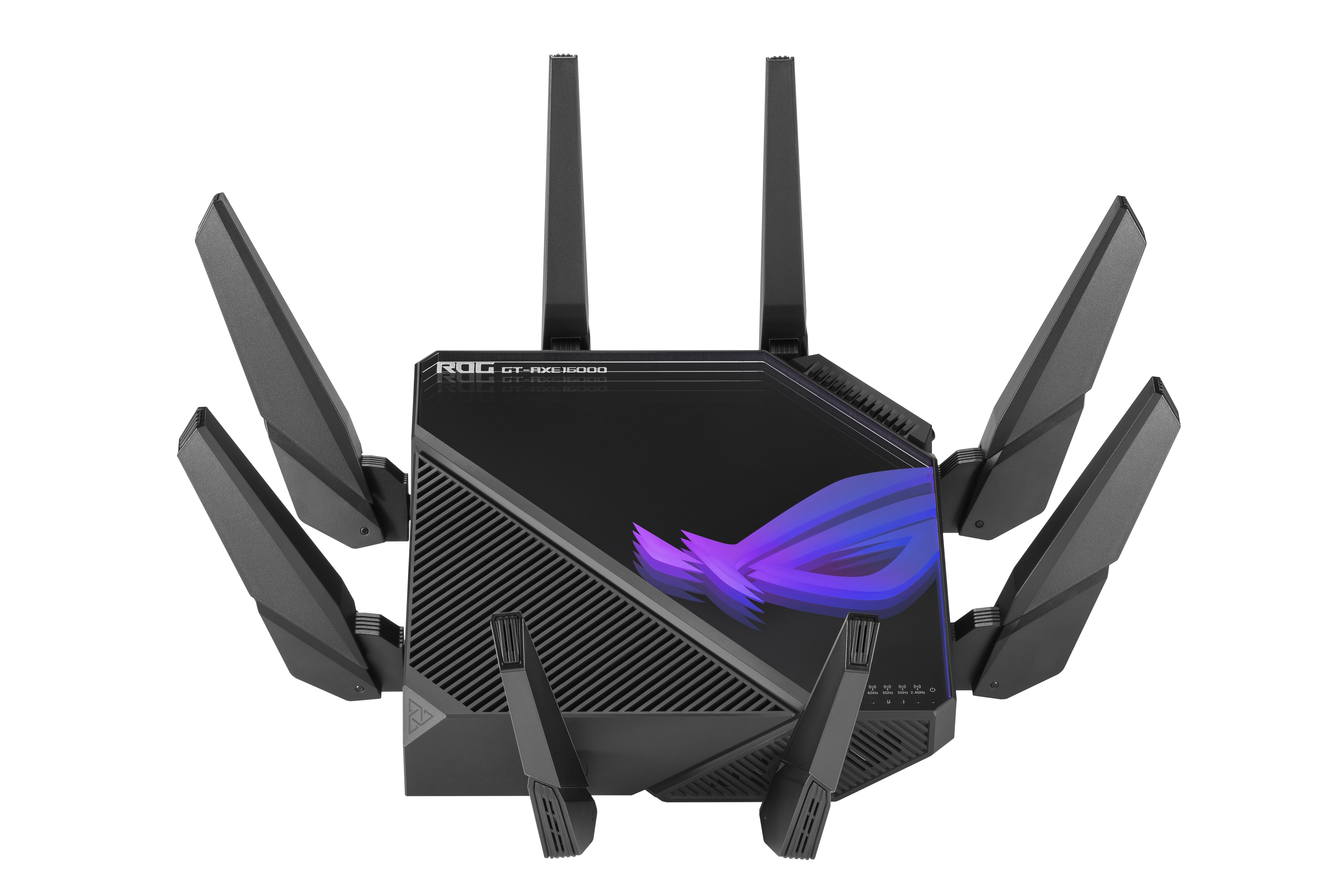 ASUS ROG Rapture GT-AXE16000 routeur sans fil 10 Gigabit Ethernet Tri-bande (2,4 GHz / 5 GHz / 6 GHz) Noir