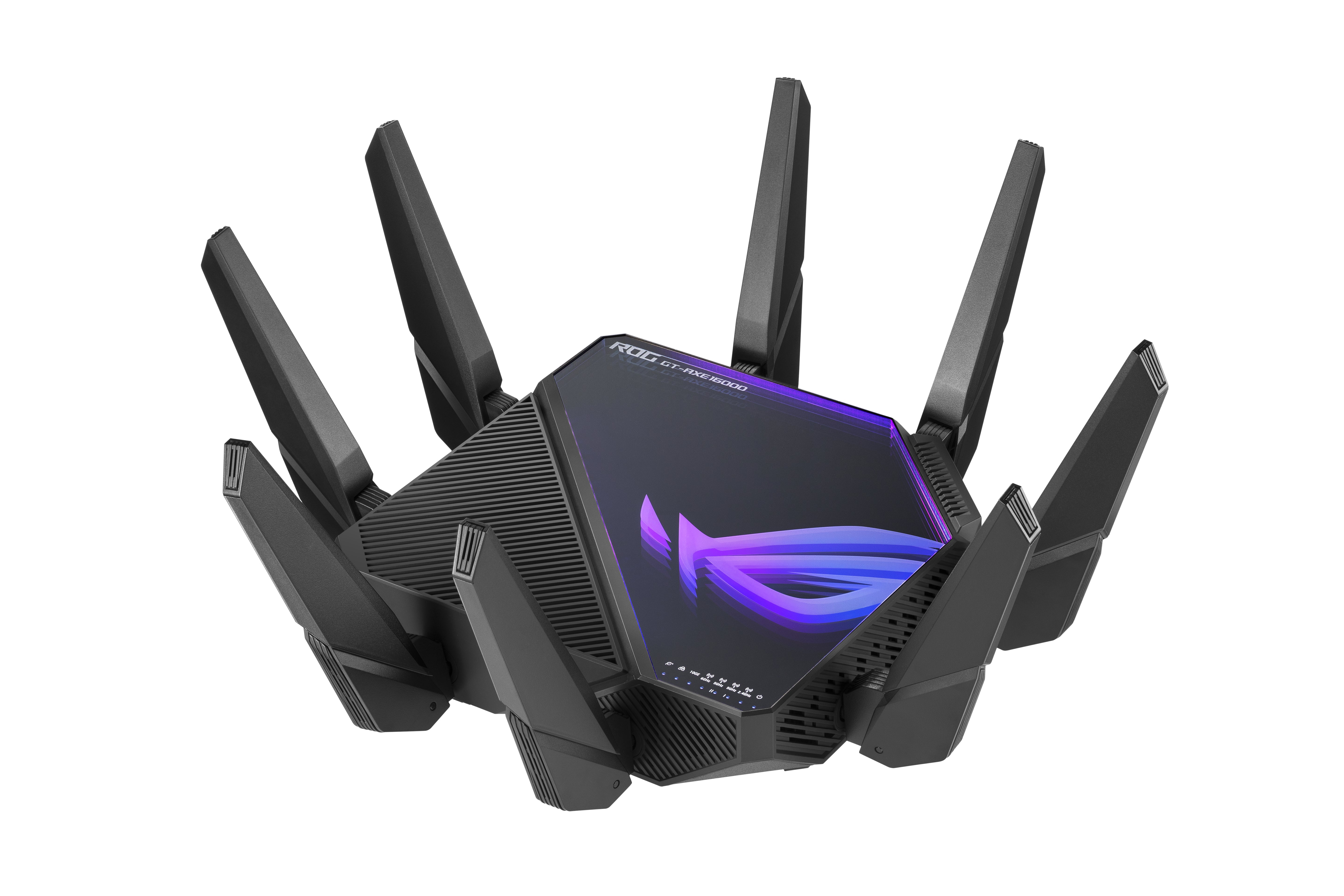 ASUS ROG Rapture GT-AXE16000 routeur sans fil 10 Gigabit Ethernet Tri-bande (2,4 GHz / 5 GHz / 6 GHz) Noir