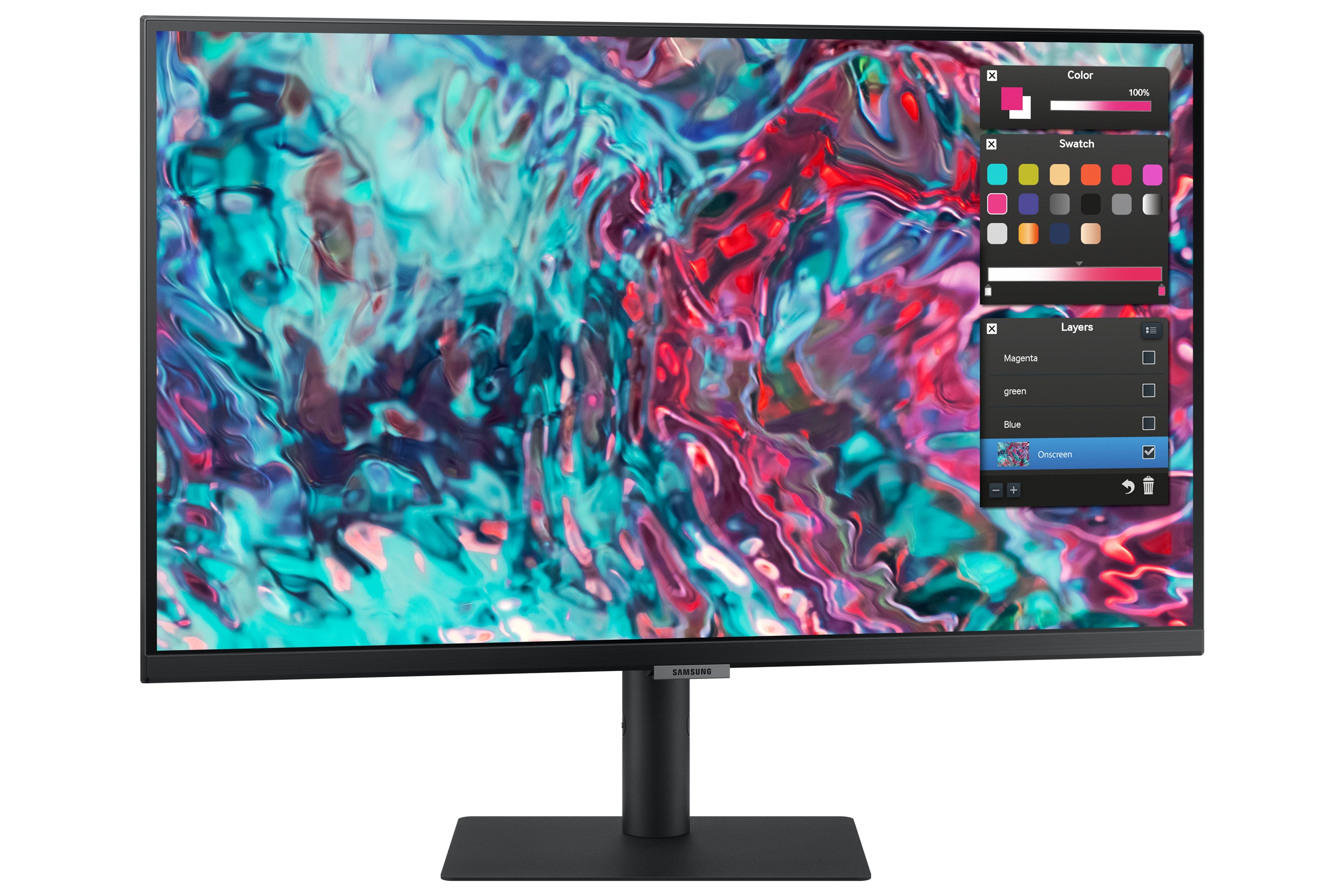 Samsung S80TB LED display 68,6 cm (27") 3840 x 2160 pixels 4K Ultra HD Noir