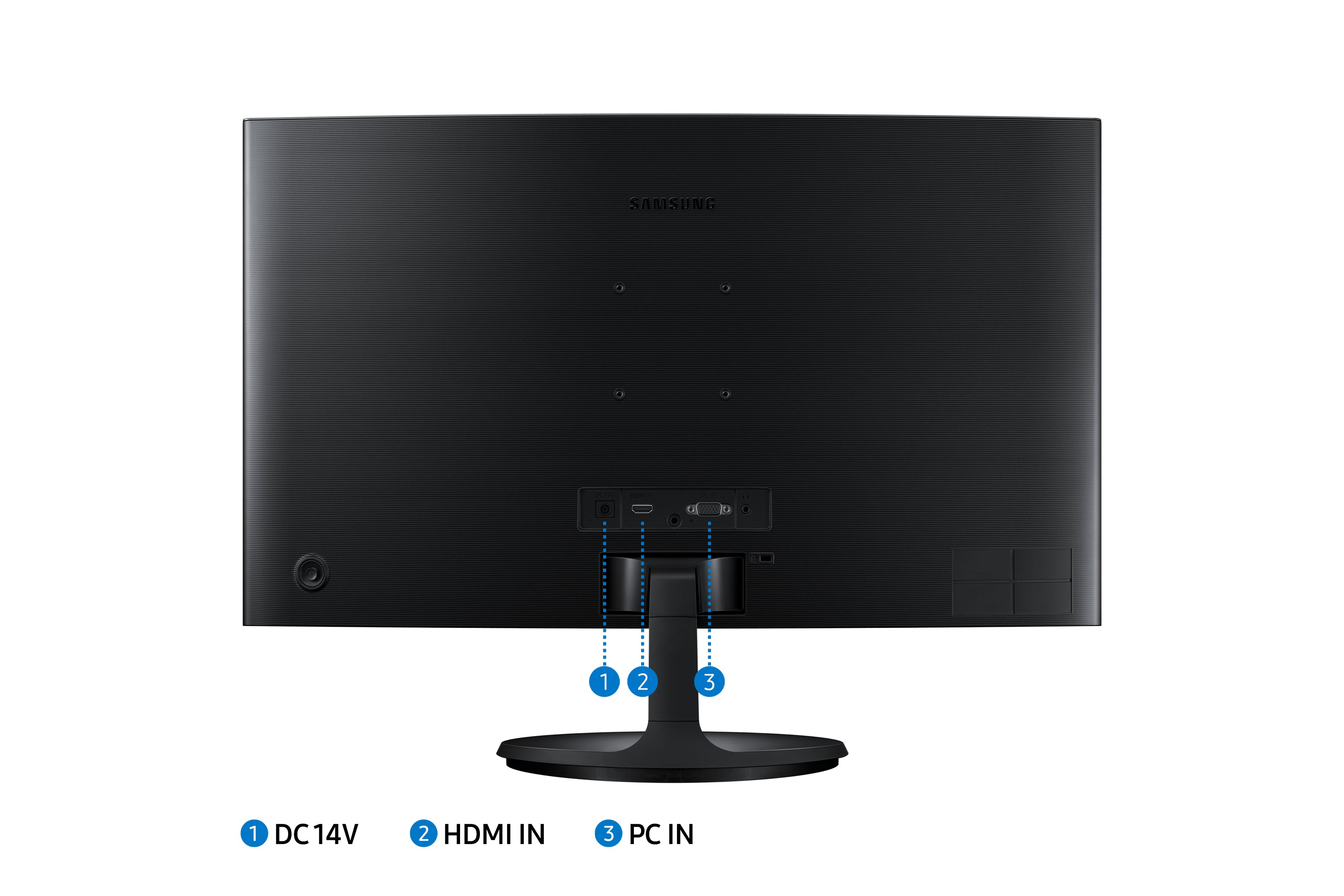 Samsung S36C LED display 68,6 cm (27") 1920 x 1080 pixels Full HD LCD Noir