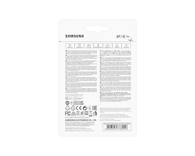 Samsung MB-SD128SB/WW mémoire flash 128 Go SDXC UHS-I