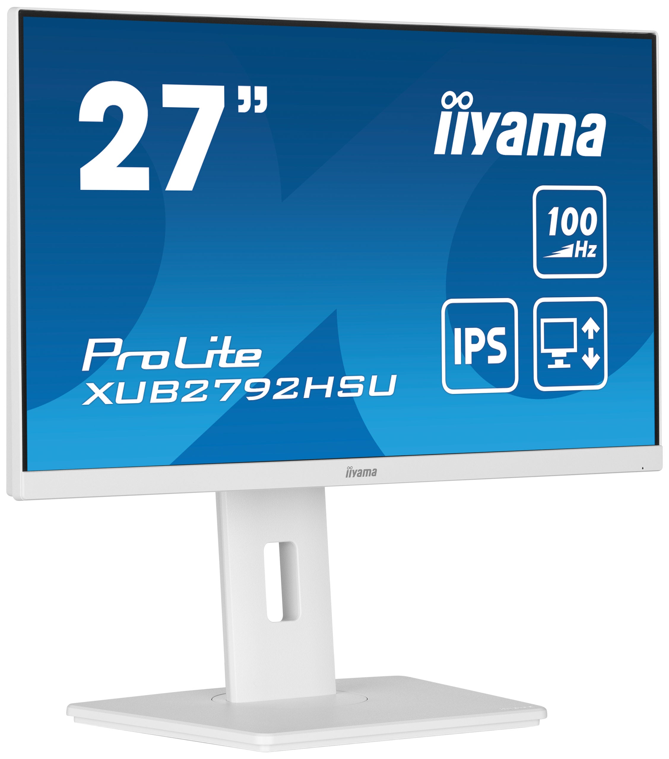 iiyama ProLite XUB2792HSU-W6 LED display 68,6 cm (27") 1920 x 1080 pixels Full HD Blanc