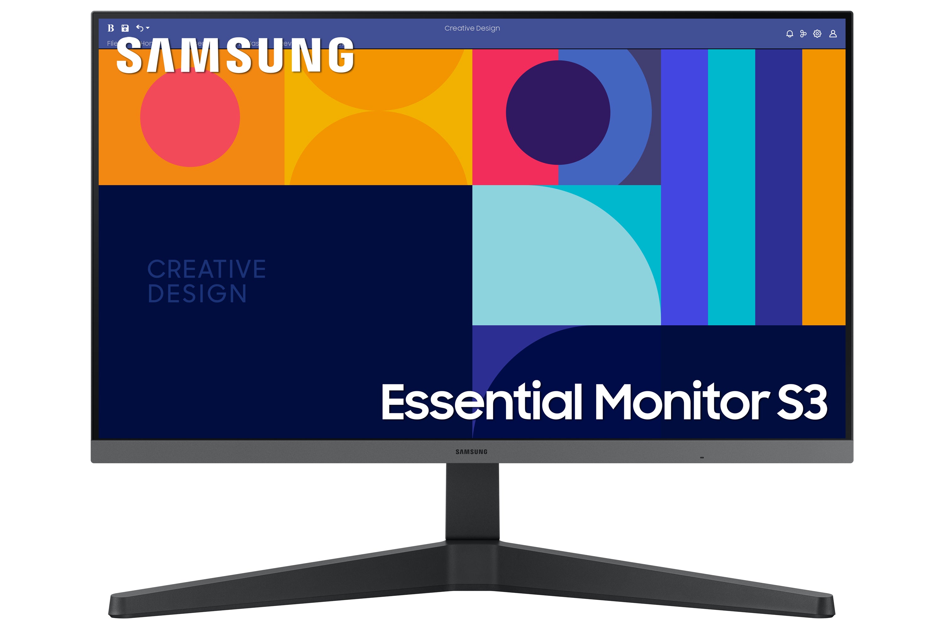Samsung S33GC LED display 61 cm (24") 1920 x 1080 pixels Full HD Noir