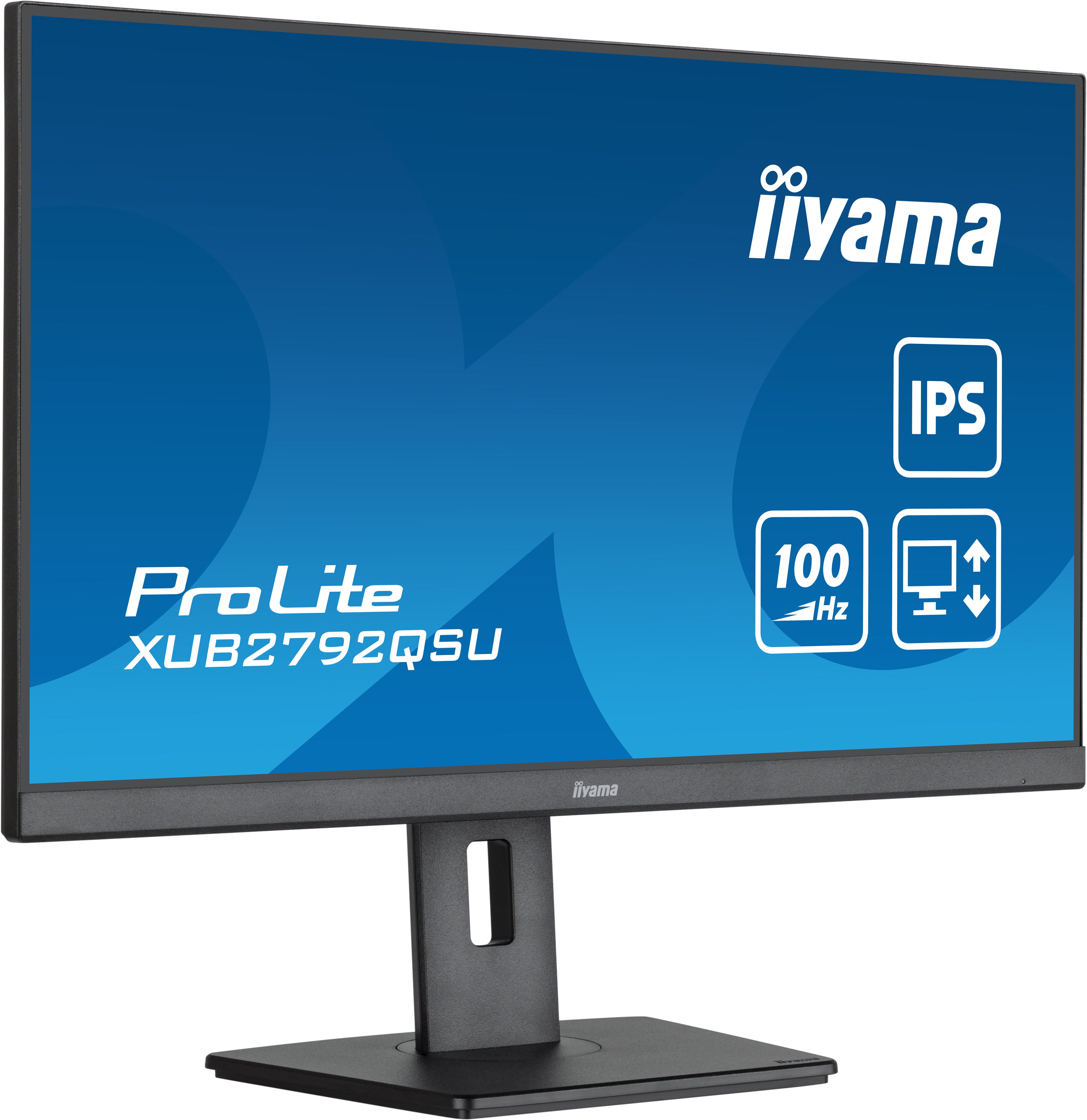 iiyama ProLite XUB2792QSU-B6 écran plat de PC 68,6 cm (27") 2560 x 1440 pixels Quad HD LED Noir