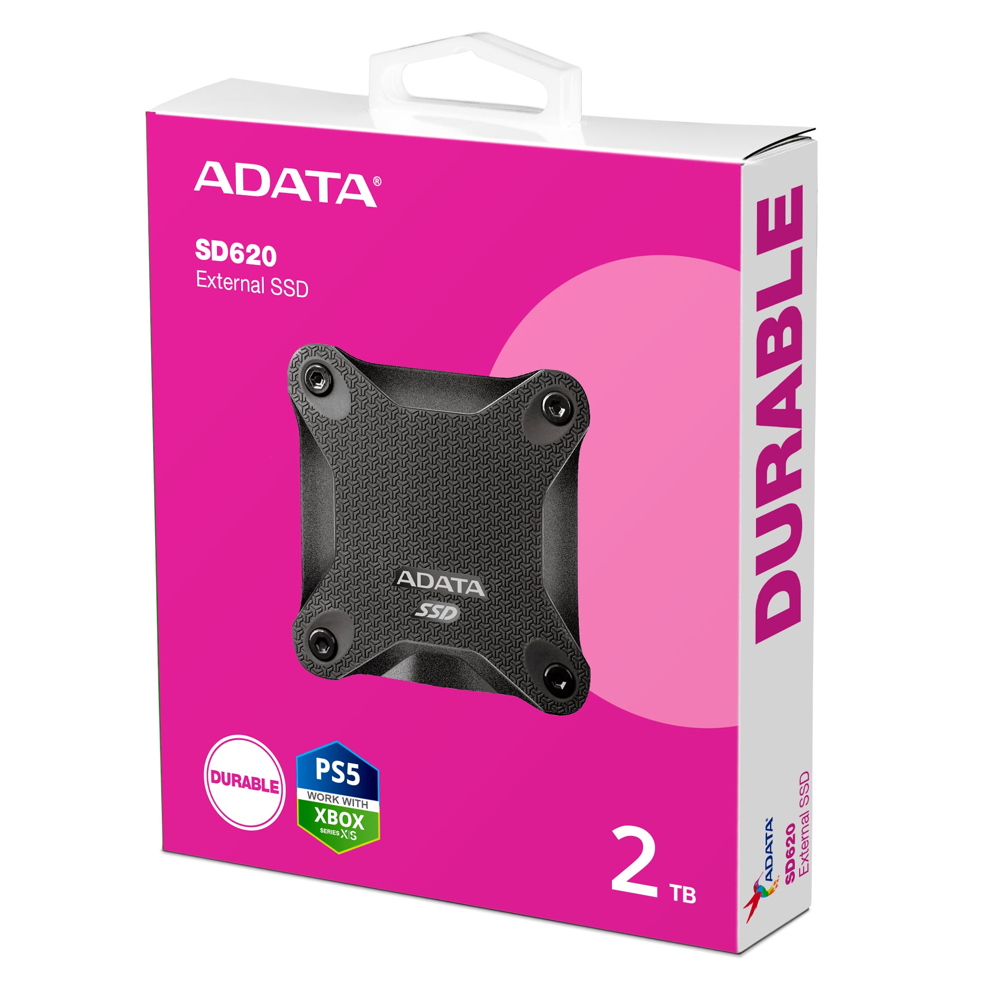 ADATA SD620 2 To Micro-USB B 3.2 Gen 2 (3.1 Gen 2) Noir
