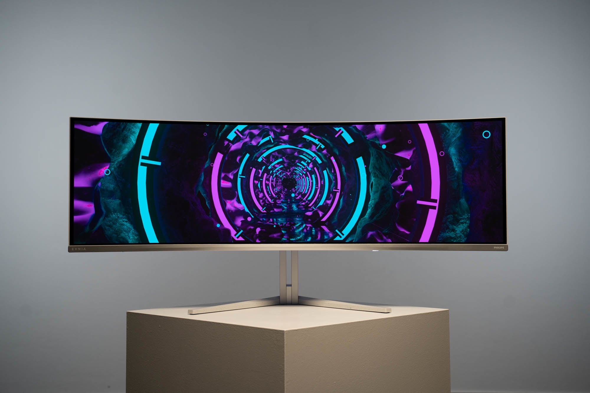 Philips Evnia 8000 49M2C8900/00 écran plat de PC 124,2 cm (48.9") 5120 x 1440 pixels Dual QHD QD-OLED Blanc