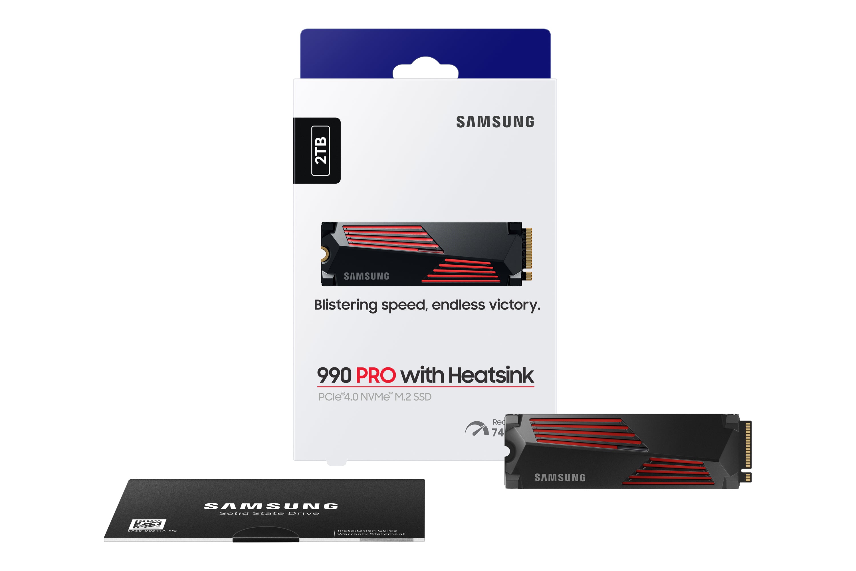 Samsung MZ-V9P2T0 2 To M.2 PCI Express 4.0 NVMe V-NAND MLC