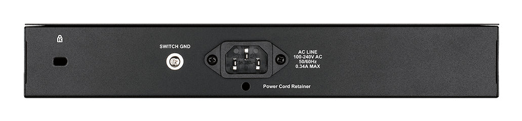 D-Link DGS-1210-20 Géré L2 Gigabit Ethernet (10/100/1000) 1U Noir