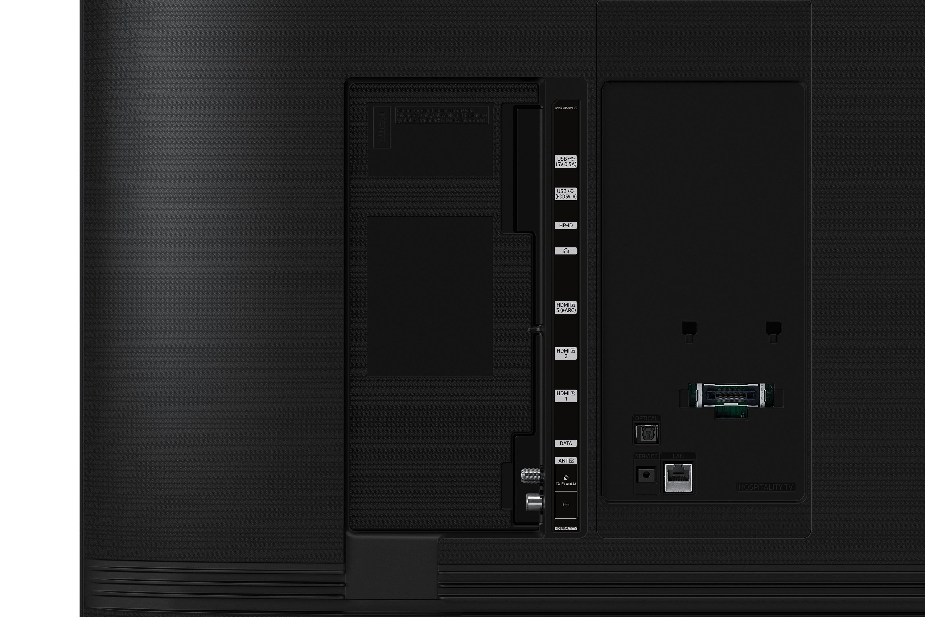 Samsung HCU7000 165,1 cm (65") 4K Ultra HD Noir 20 W